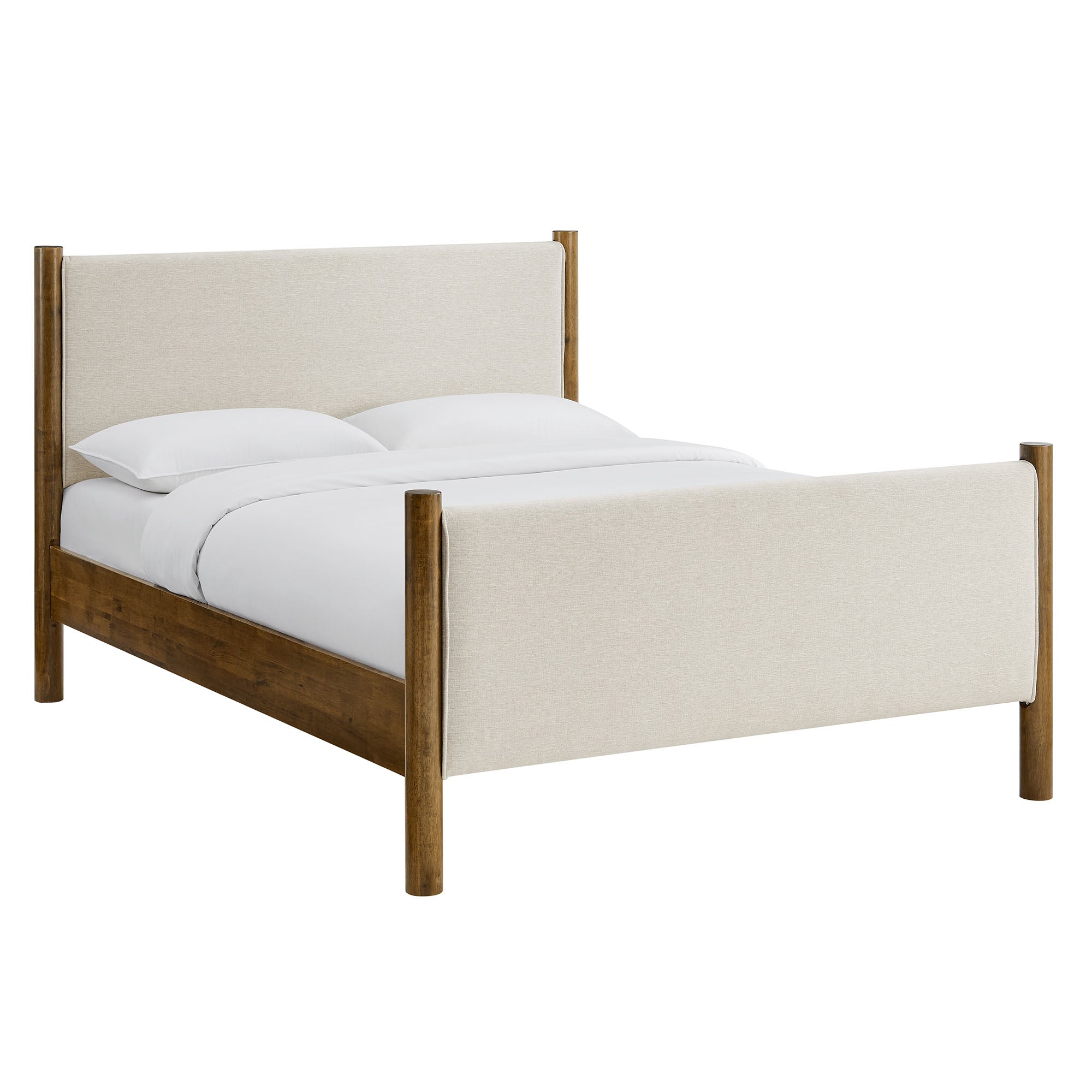 Maven Queen Size Fabric Upholstered Platform Bed by Modway