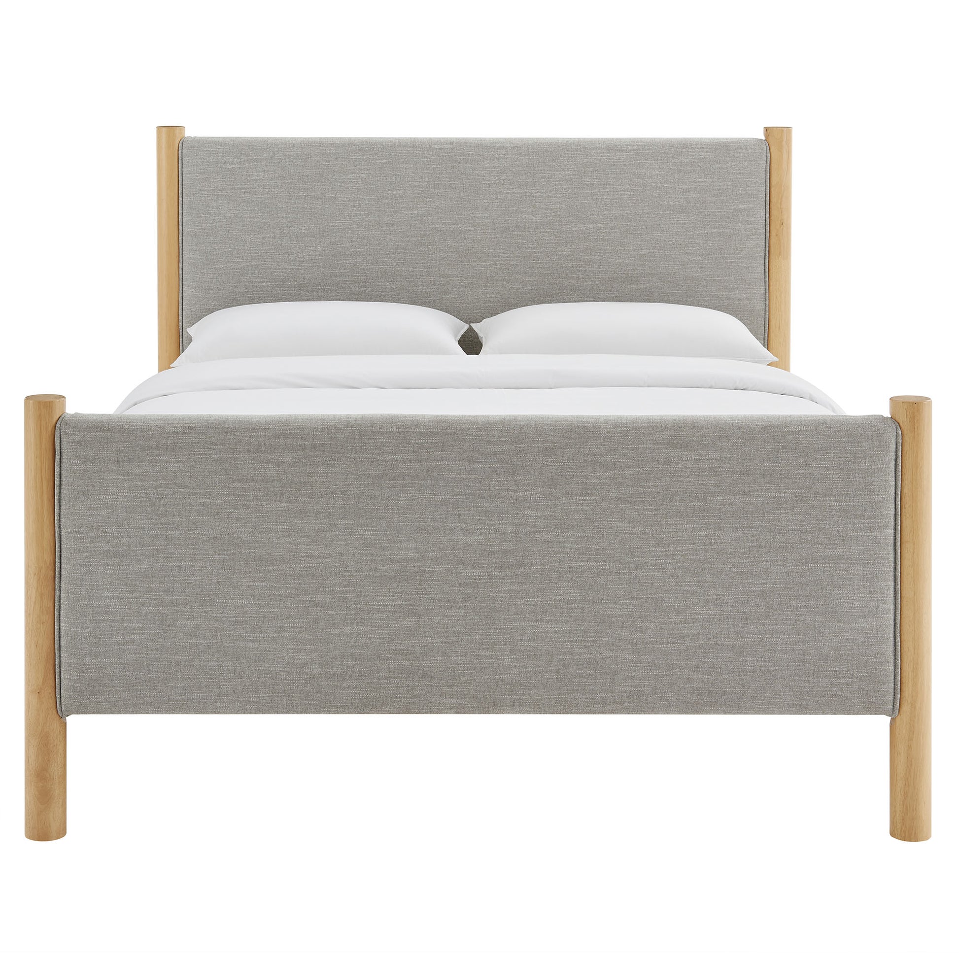 Maven Queen Size Fabric Upholstered Platform Bed by Modway - Best Buy Furniture