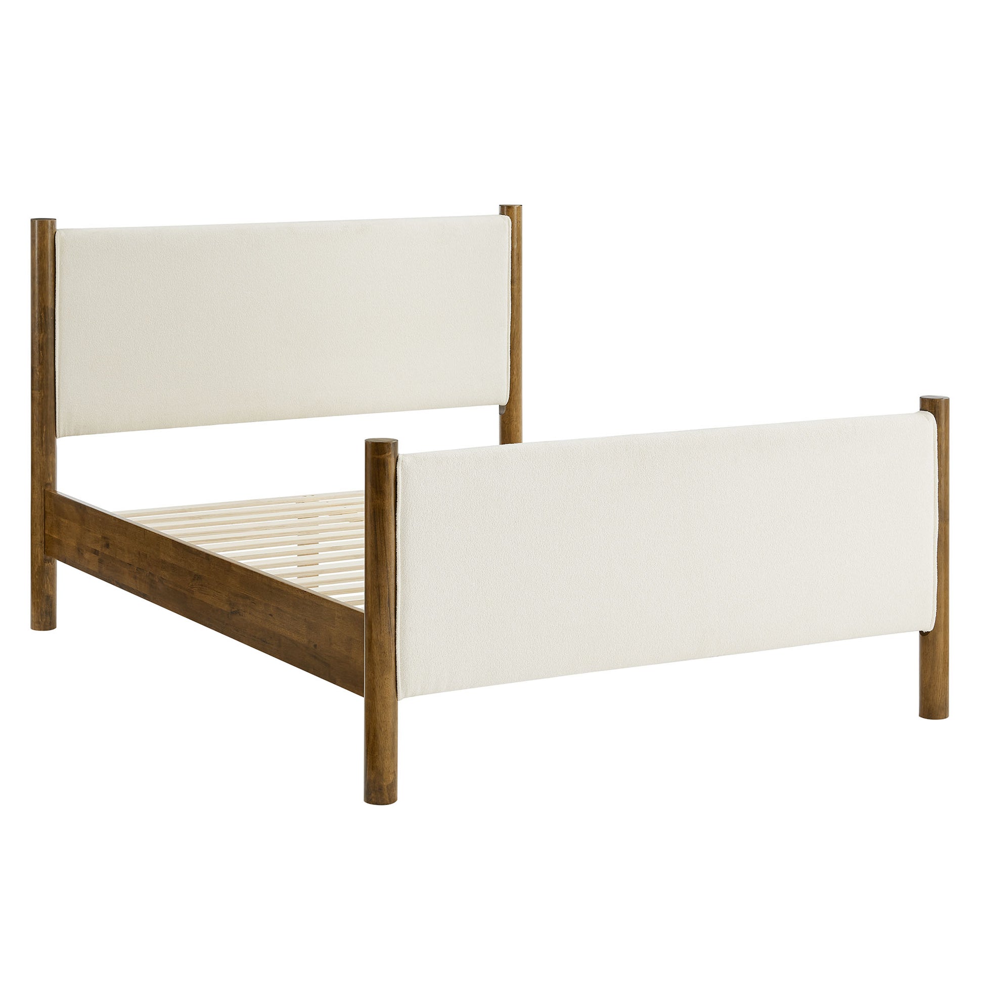 Maven King Size Boucle Upholstered Platform Bed by Modway - Best Buy Furniture