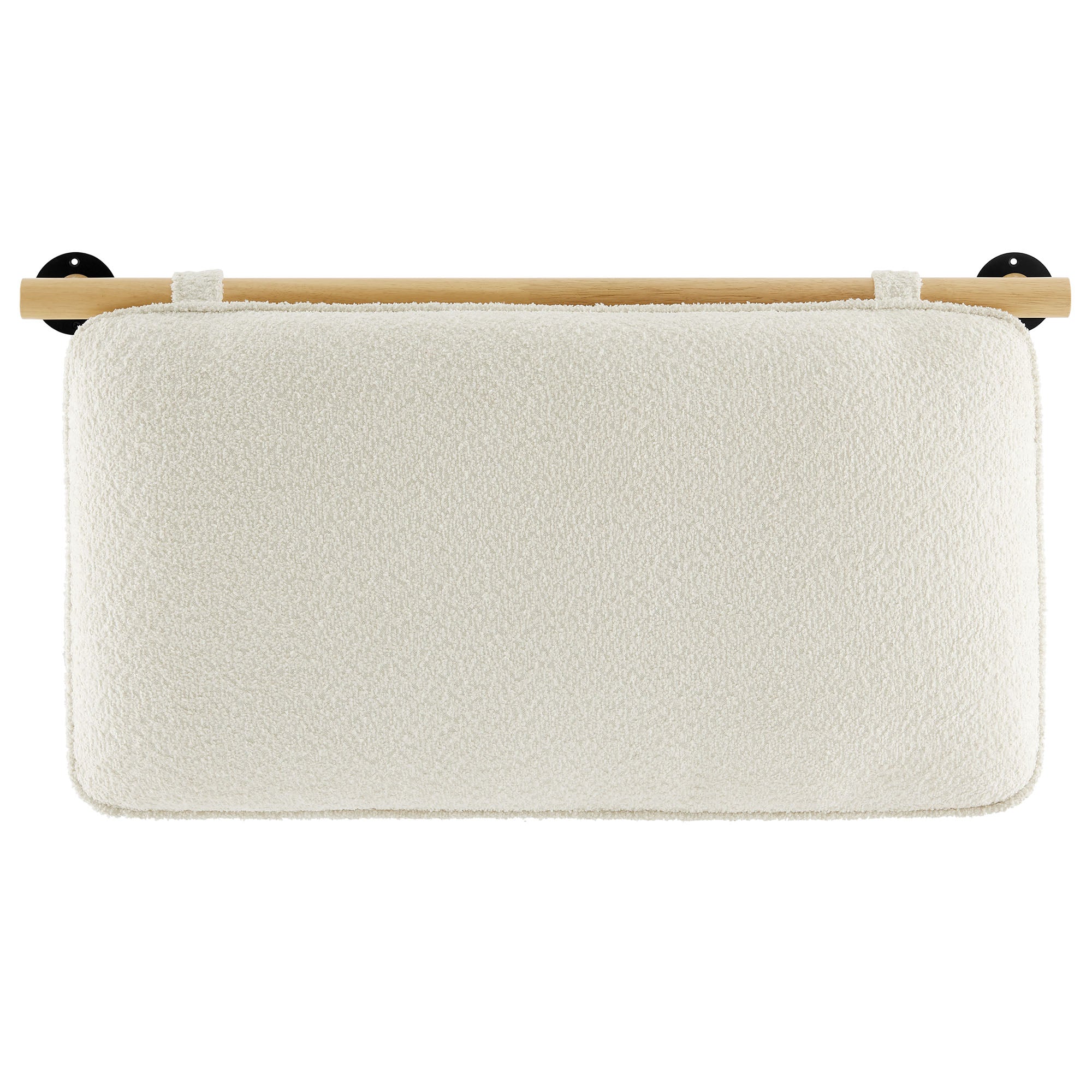 Anela Wall-Mounted Chenille Upholstered Twin Headboard by Modway - Best Buy Furniture