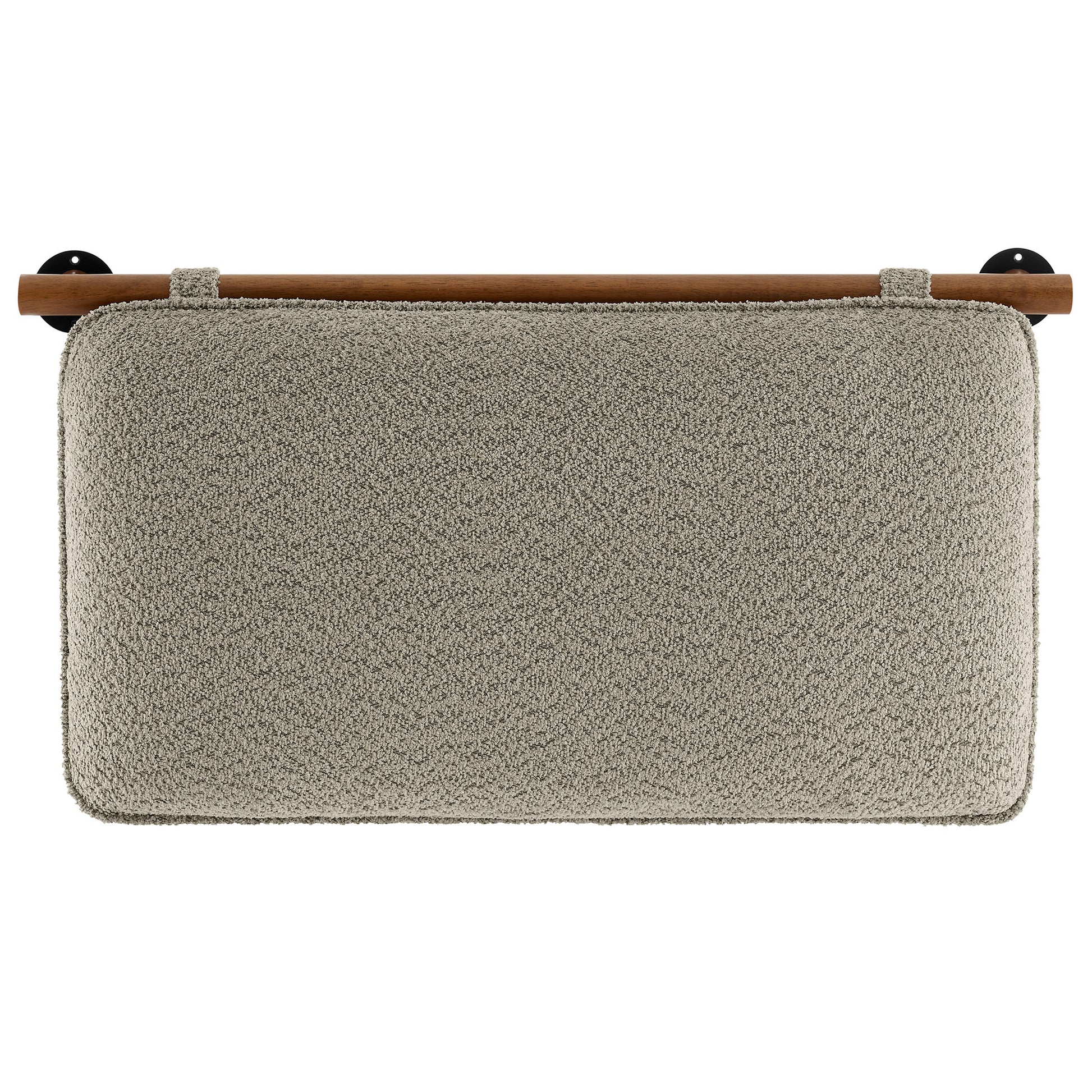 Anela Wall-Mounted Chenille Upholstered Twin Headboard by Modway - Best Buy Furniture