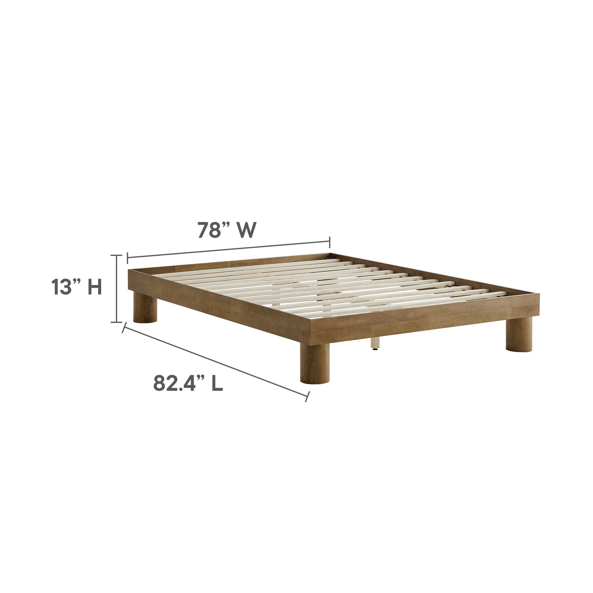 Runa Wood King Platform Bed by Modway - Best Buy Furniture