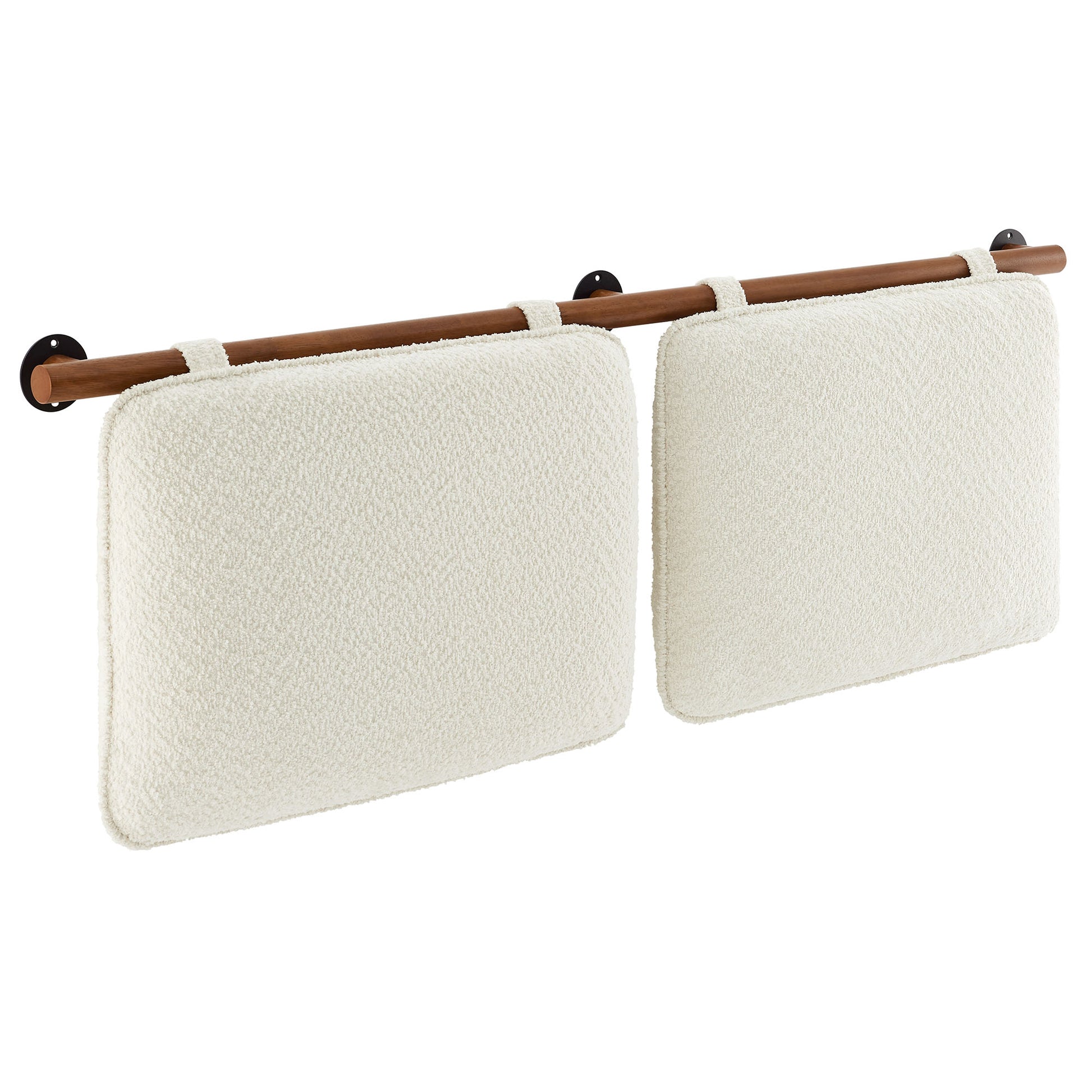 Anela Wall-Mounted Chenille Upholstered Queen Headboard by Modway - Best Buy Furniture