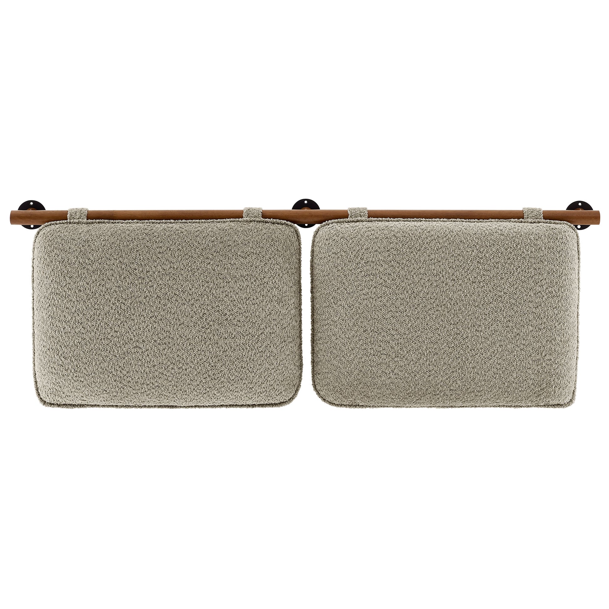 Anela Wall-Mounted Chenille Upholstered Queen Headboard by Modway - Best Buy Furniture