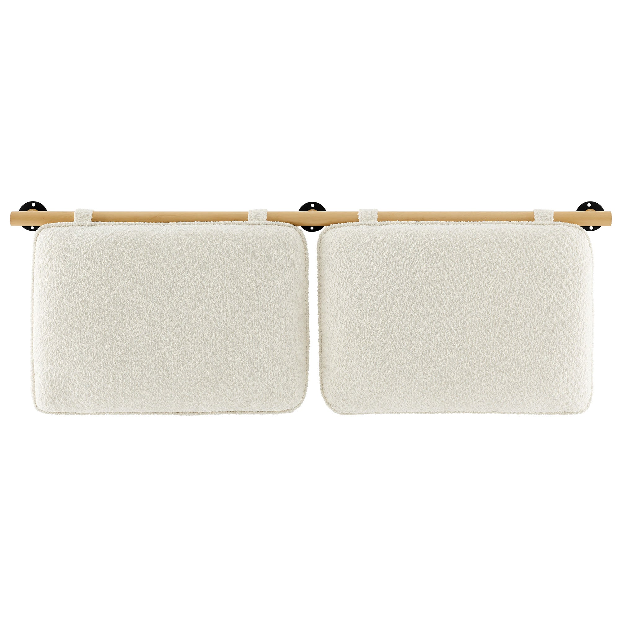 Anela Wall-Mounted Chenille Upholstered King Size Headboard by Modway - Best Buy Furniture