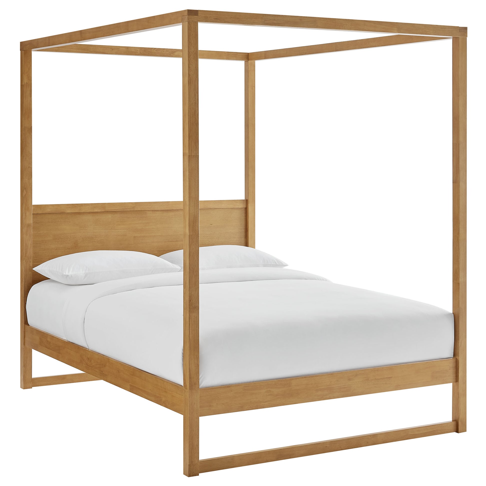 Alva King Wood Canopy Platform Bed by Modway - Best Buy Furniture