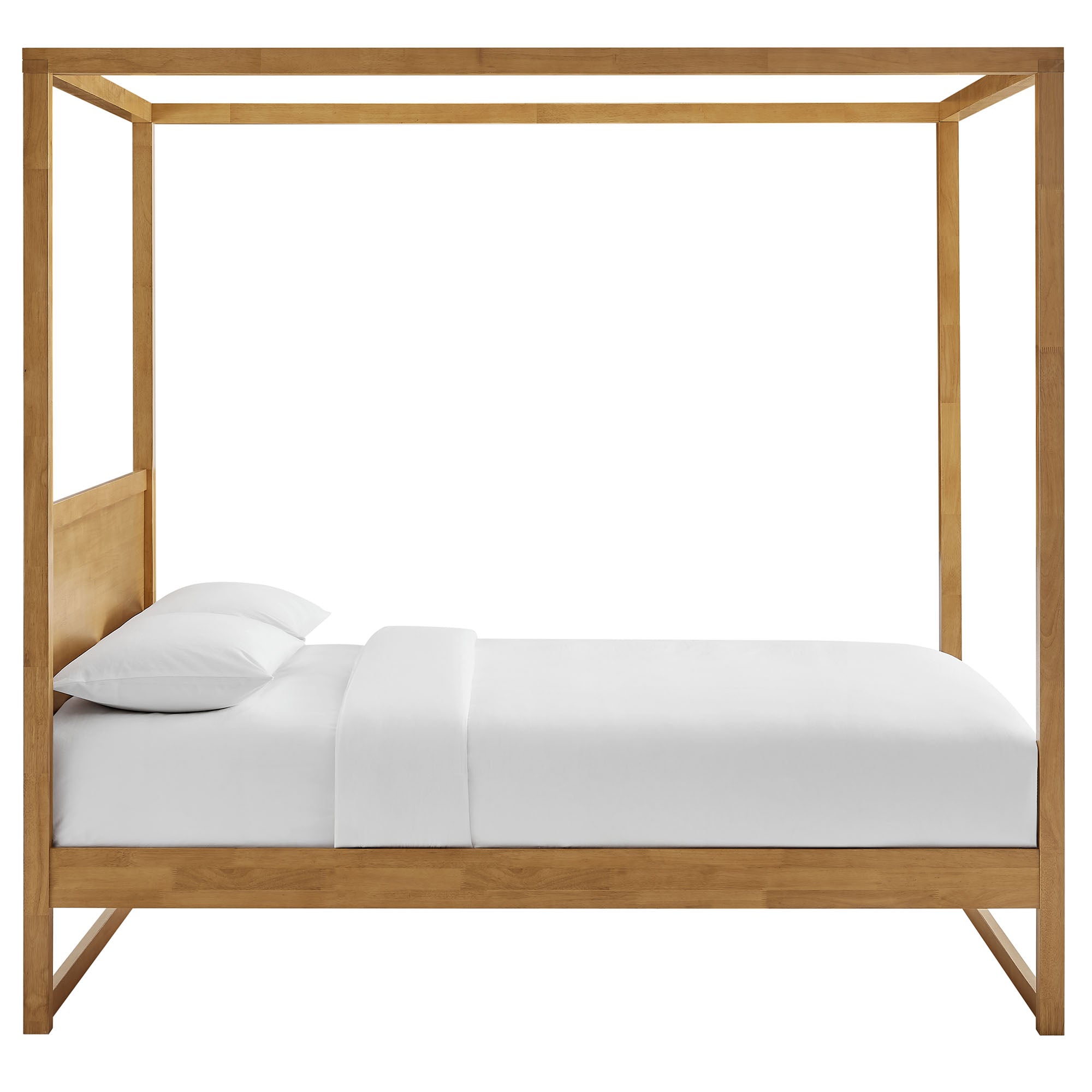 Alva King Wood Canopy Platform Bed by Modway - Best Buy Furniture