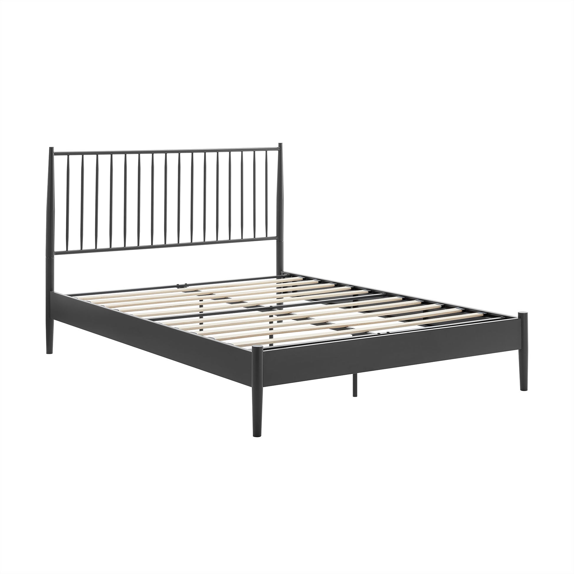 Adair Spindle Metal Queen Platform Bed by Modway - Best Buy Furniture
