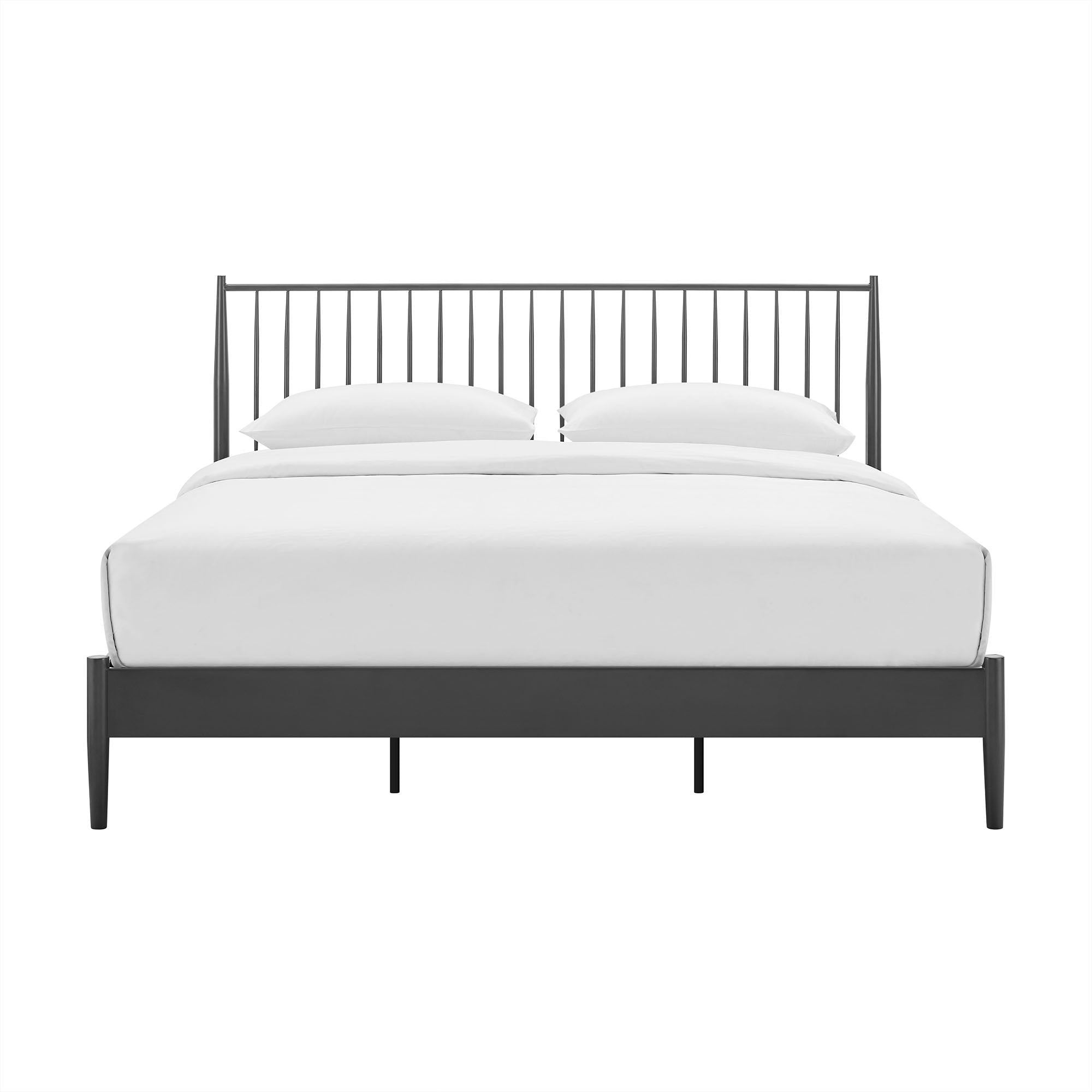 Adair Spindle Metal King Platform Bed by Modway - Best Buy Furniture