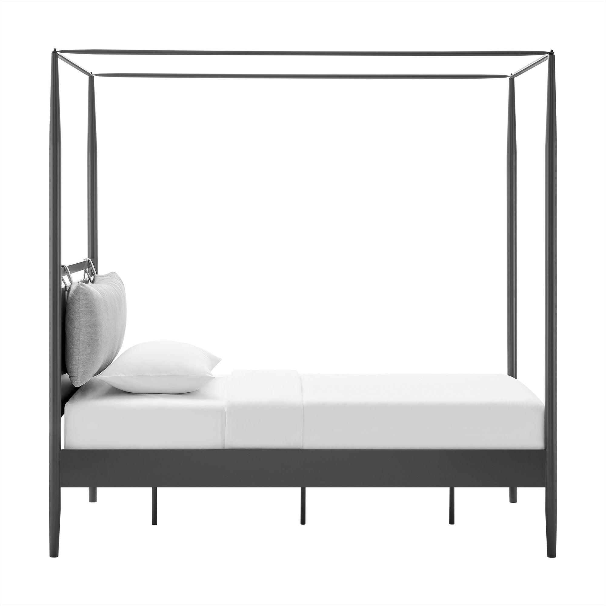 Marlowe 4-Poster Canopy Metal Twin Platform Bed by Modway - Best Buy Furniture