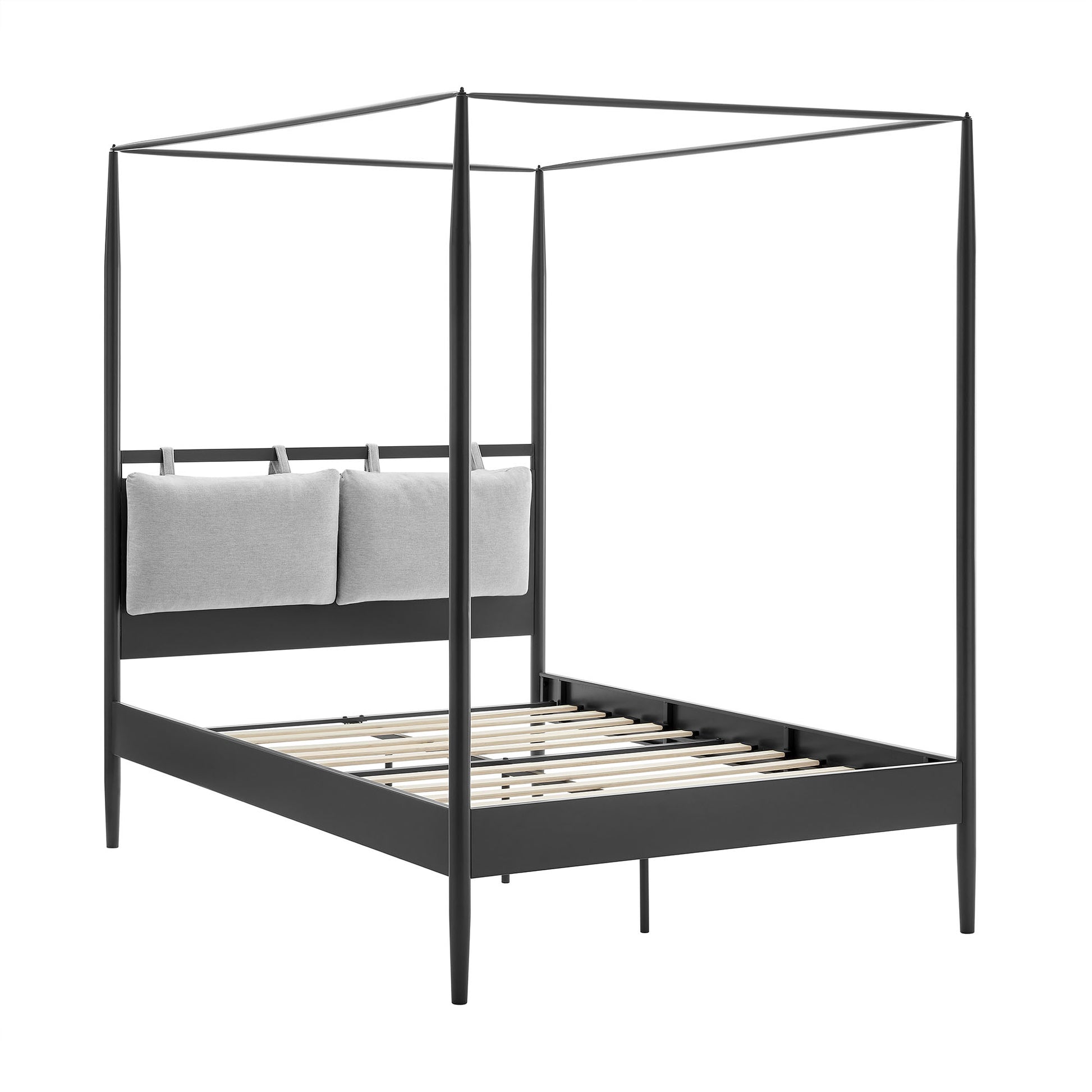 Marlowe 4-Poster Canopy Metal Full Platform Bed by Modway - Best Buy Furniture