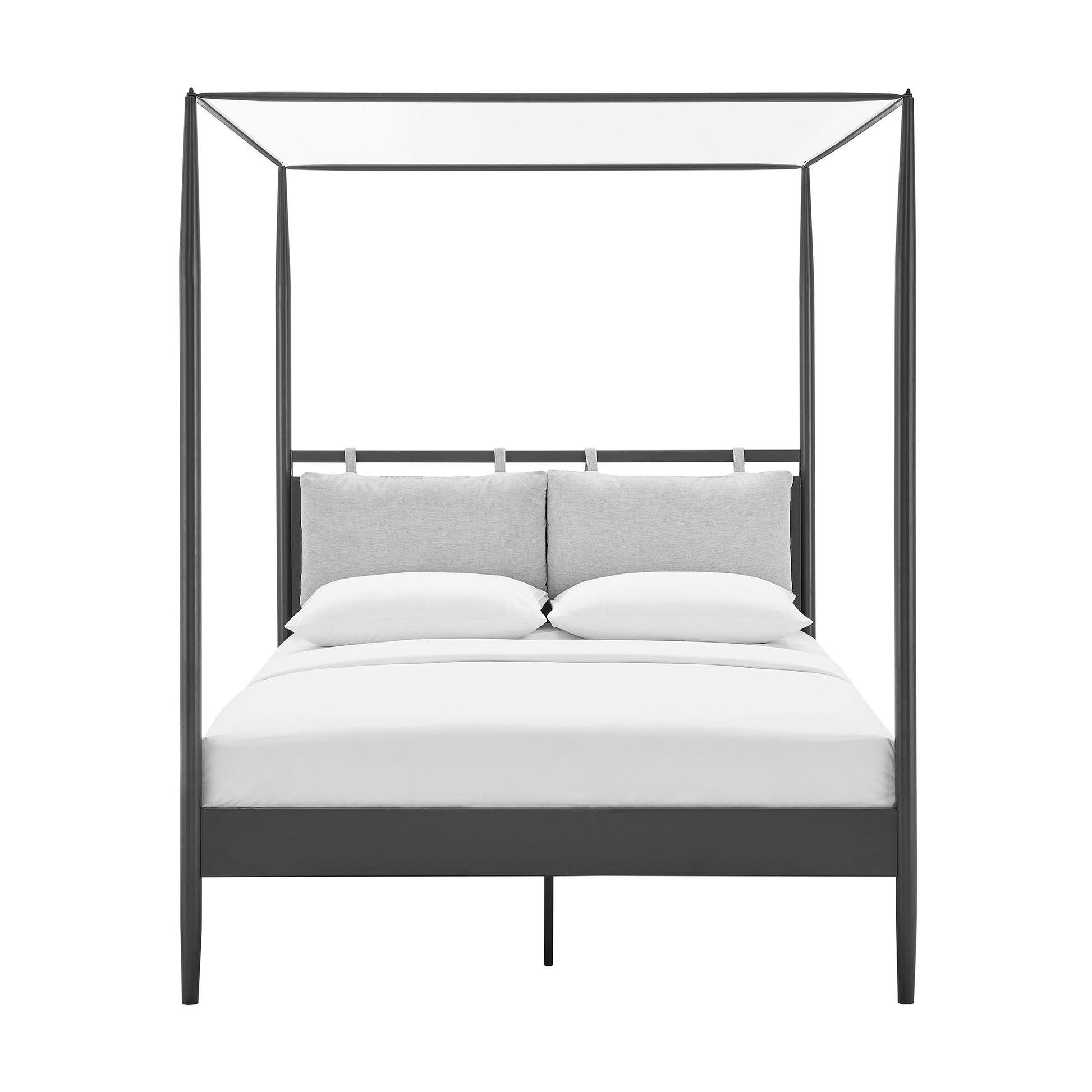 Marlowe 4-Poster Canopy Metal Queen Platform Bed by Modway - Best Buy Furniture
