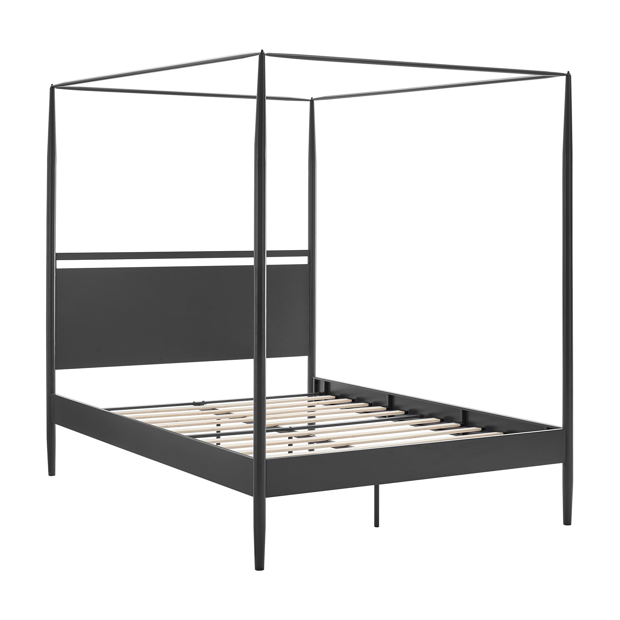 Marlowe 4-Poster Canopy Metal Queen Platform Bed by Modway - Best Buy Furniture