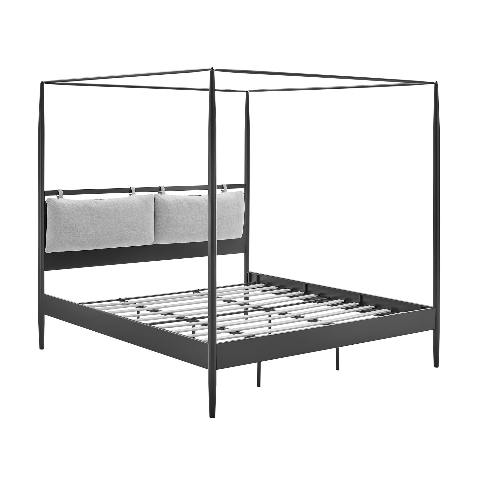 Marlowe 4-Poster Canopy Metal King Platform Bed by Modway - Best Buy Furniture