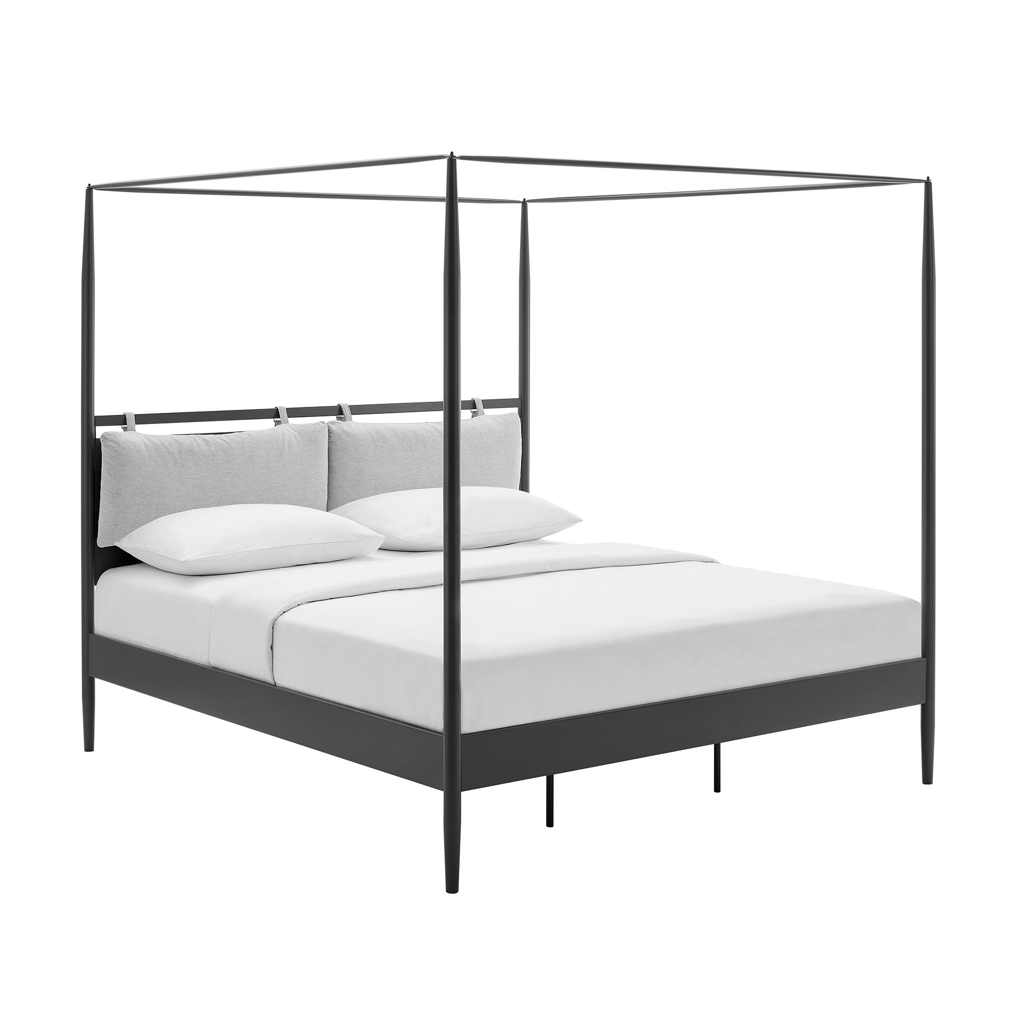 Marlowe 4-Poster Canopy Metal King Platform Bed by Modway