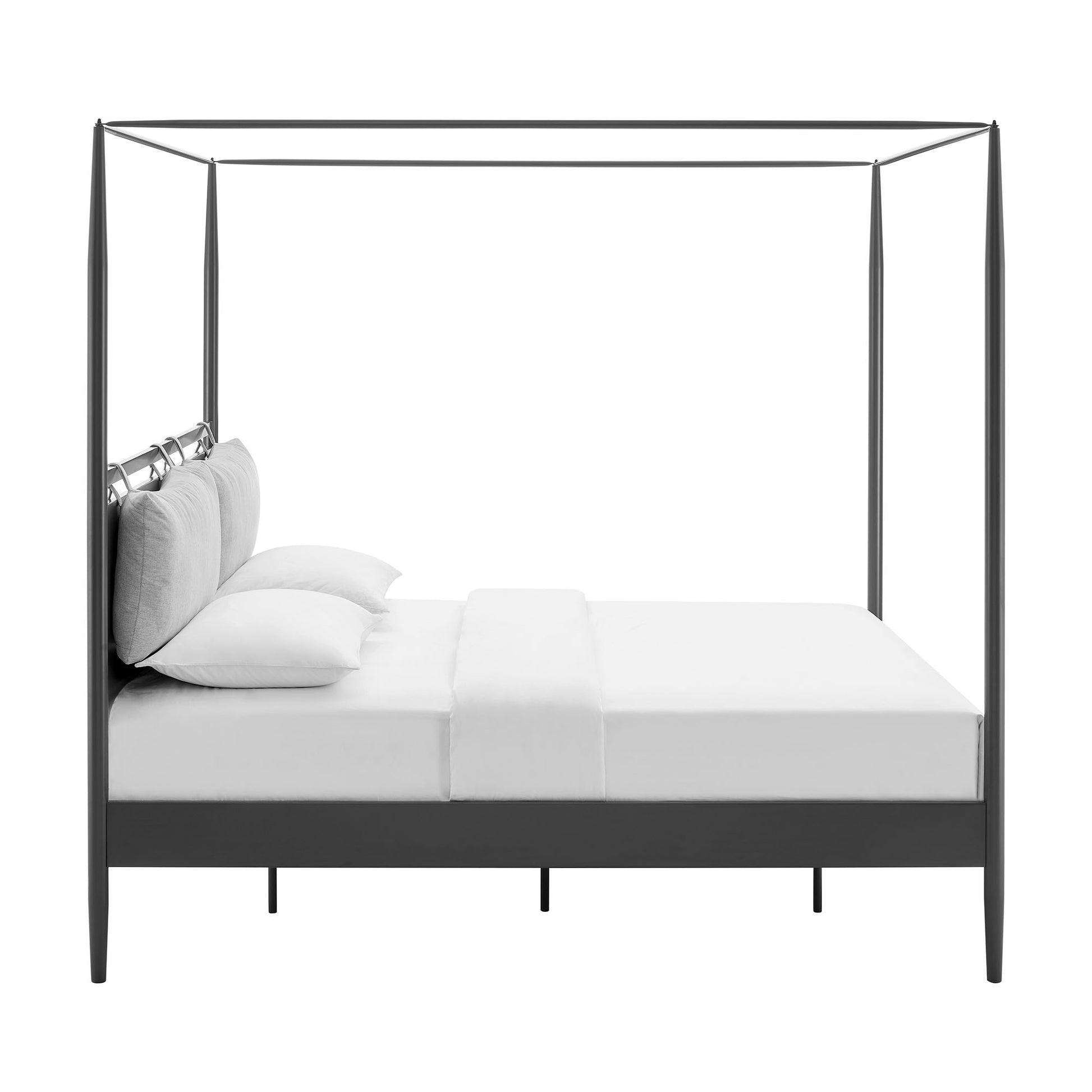 Marlowe 4-Poster Canopy Metal King Platform Bed by Modway - Best Buy Furniture