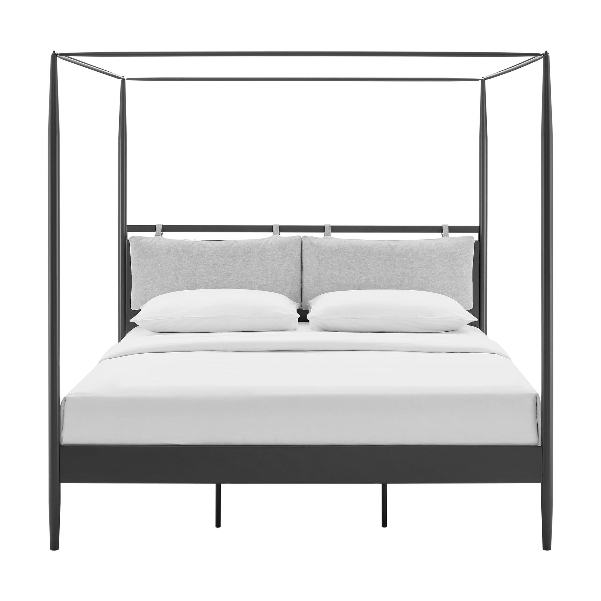 Marlowe 4-Poster Canopy Metal King Platform Bed by Modway - Best Buy Furniture