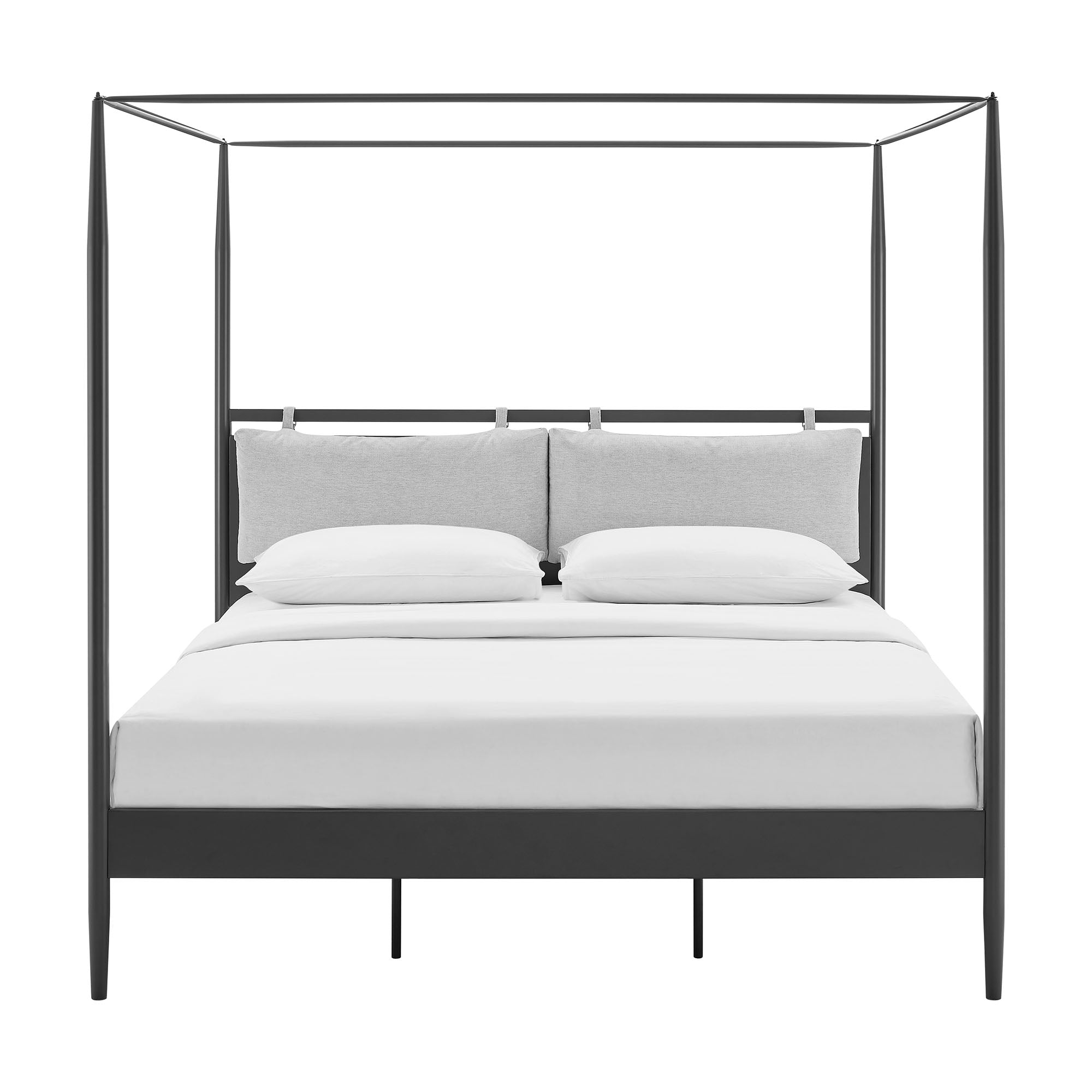 Marlowe 4-Poster Canopy Metal King Platform Bed by Modway - Best Buy Furniture