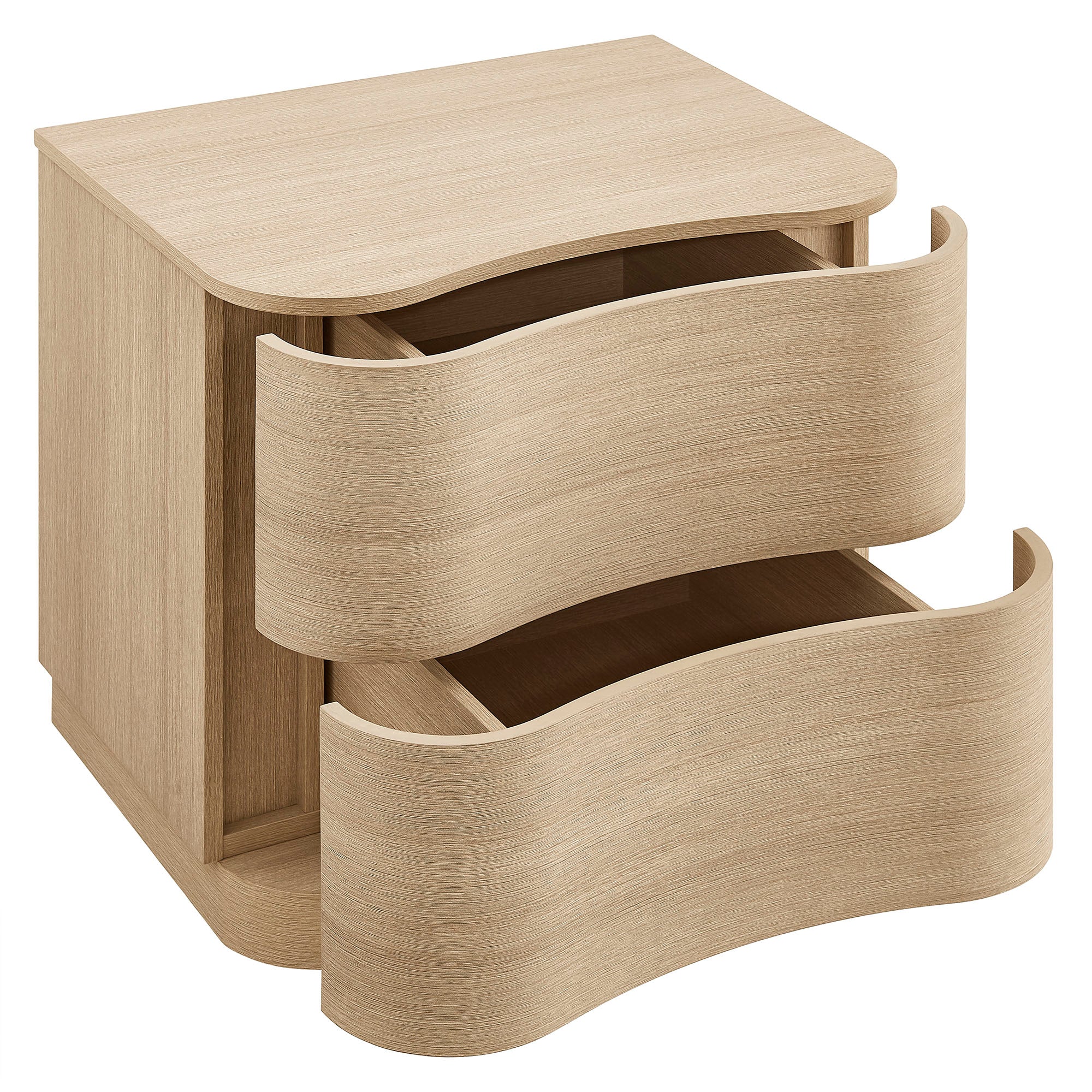 Mirae 2-Drawer Curved