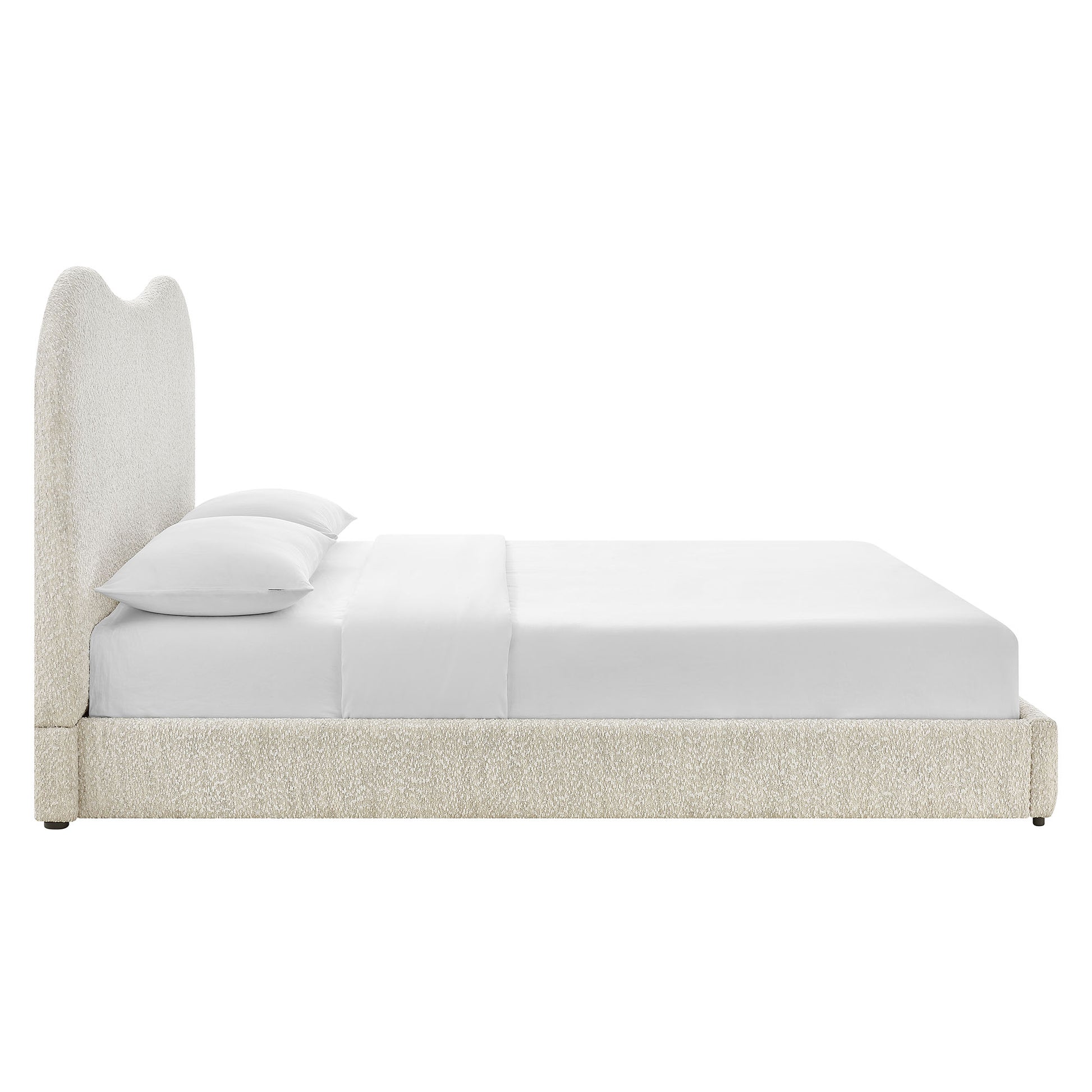 Seluna Boucle Queen Platform Bed by Modway - Best Buy Furniture