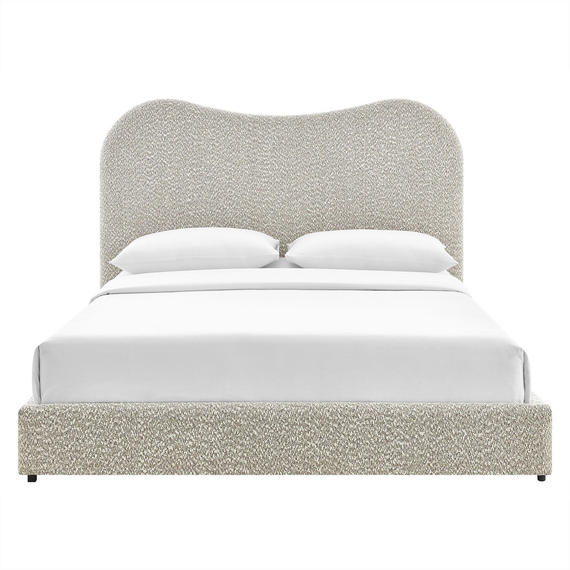 Seluna Boucle Queen Platform Bed by Modway - Best Buy Furniture