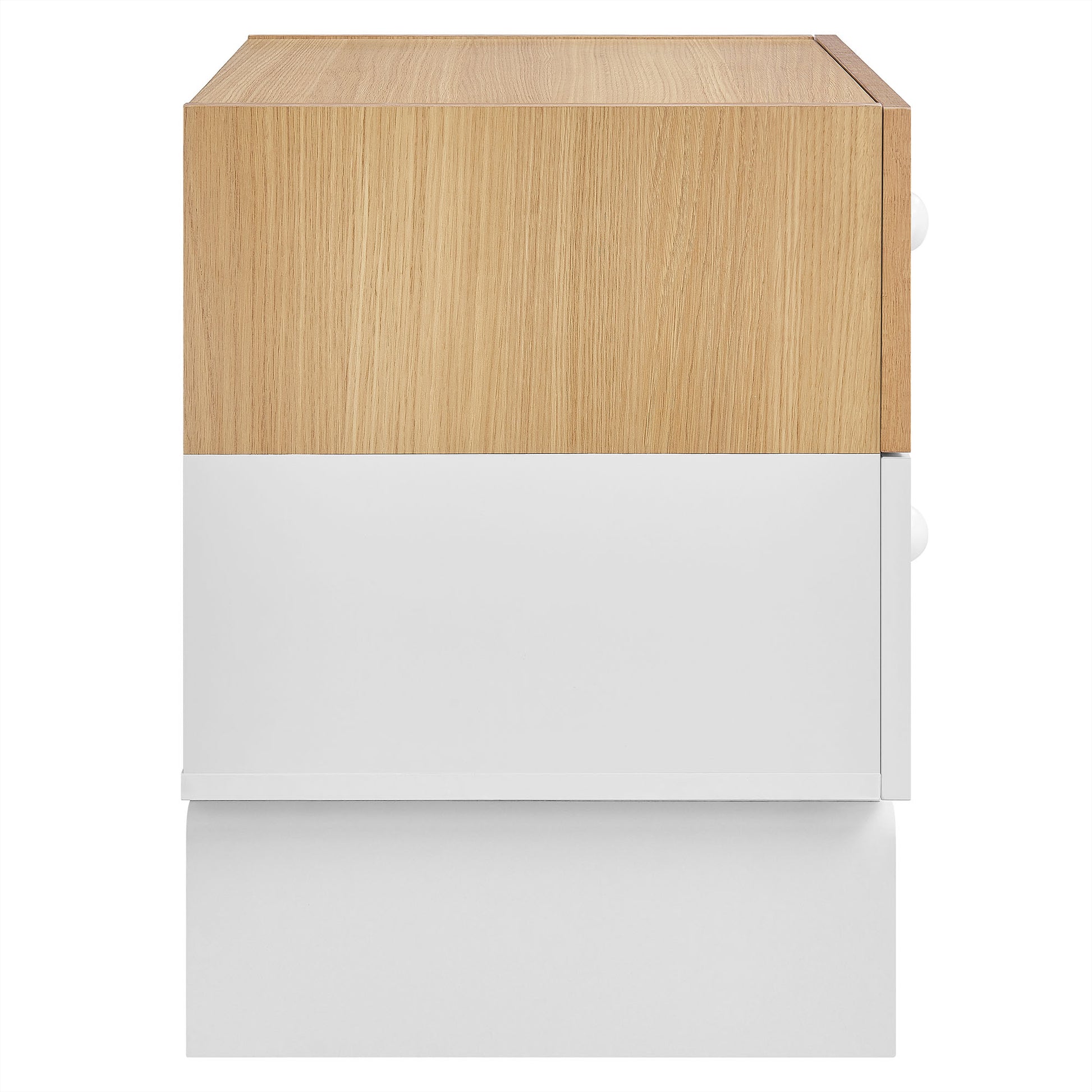 Nolia 2-Drawer Color Block Nightstand by Modway - Best Buy Furniture