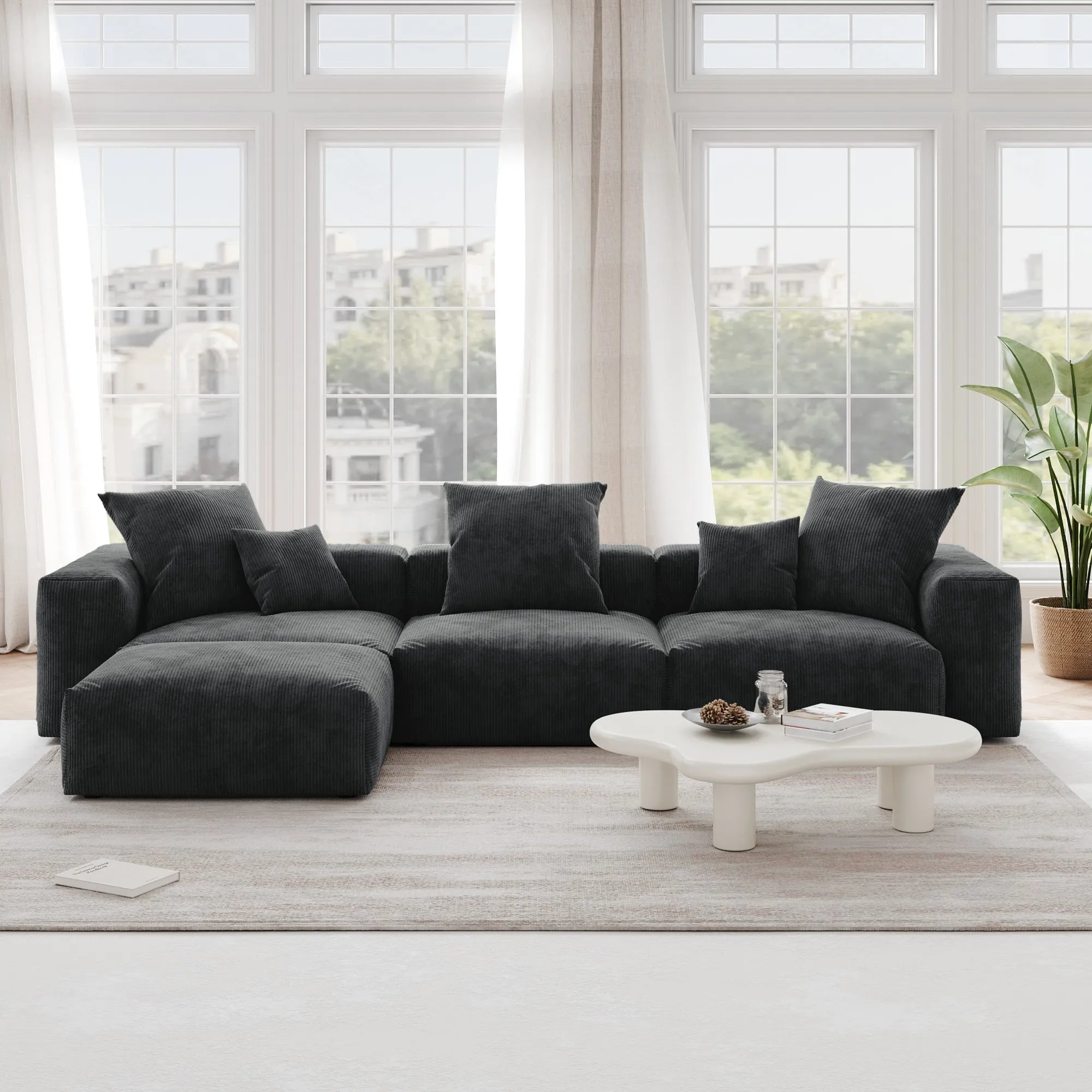 ModLuxe Modern Modular Sectional