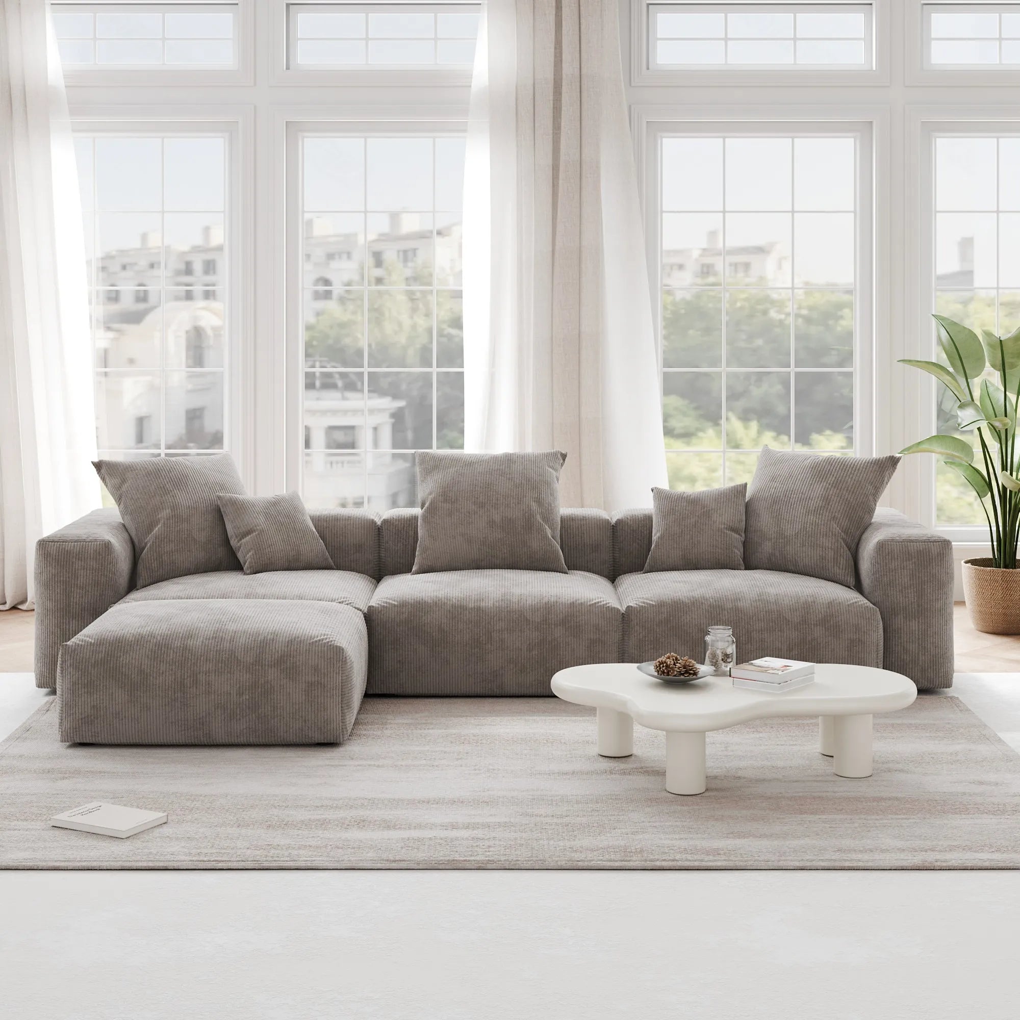 ModLuxe Modern Modular Sectional