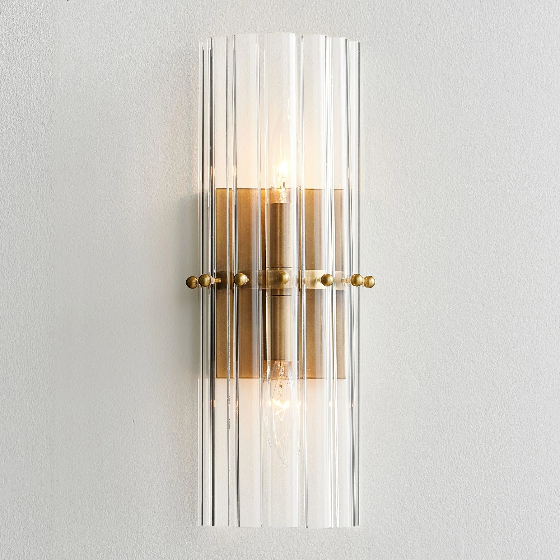 Vintage Style Crystal Wall Light