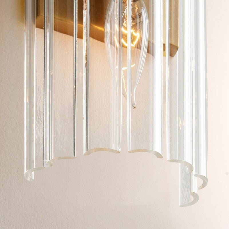 Vintage Style Crystal Wall Light