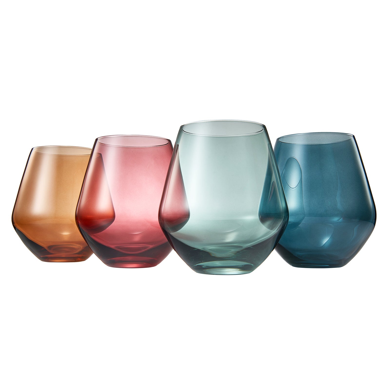 Tonal Stemmed Wine Glassware, Set of 6