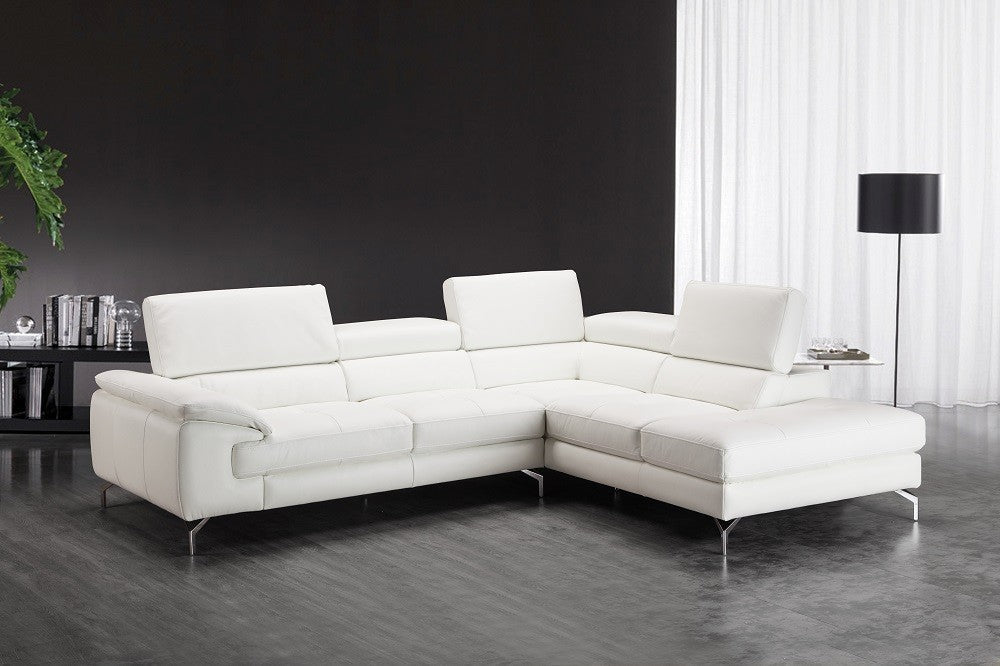 Nila Premium Leather Sectional J&M