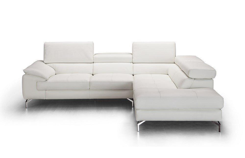 Nila Premium Leather Sectional J&M