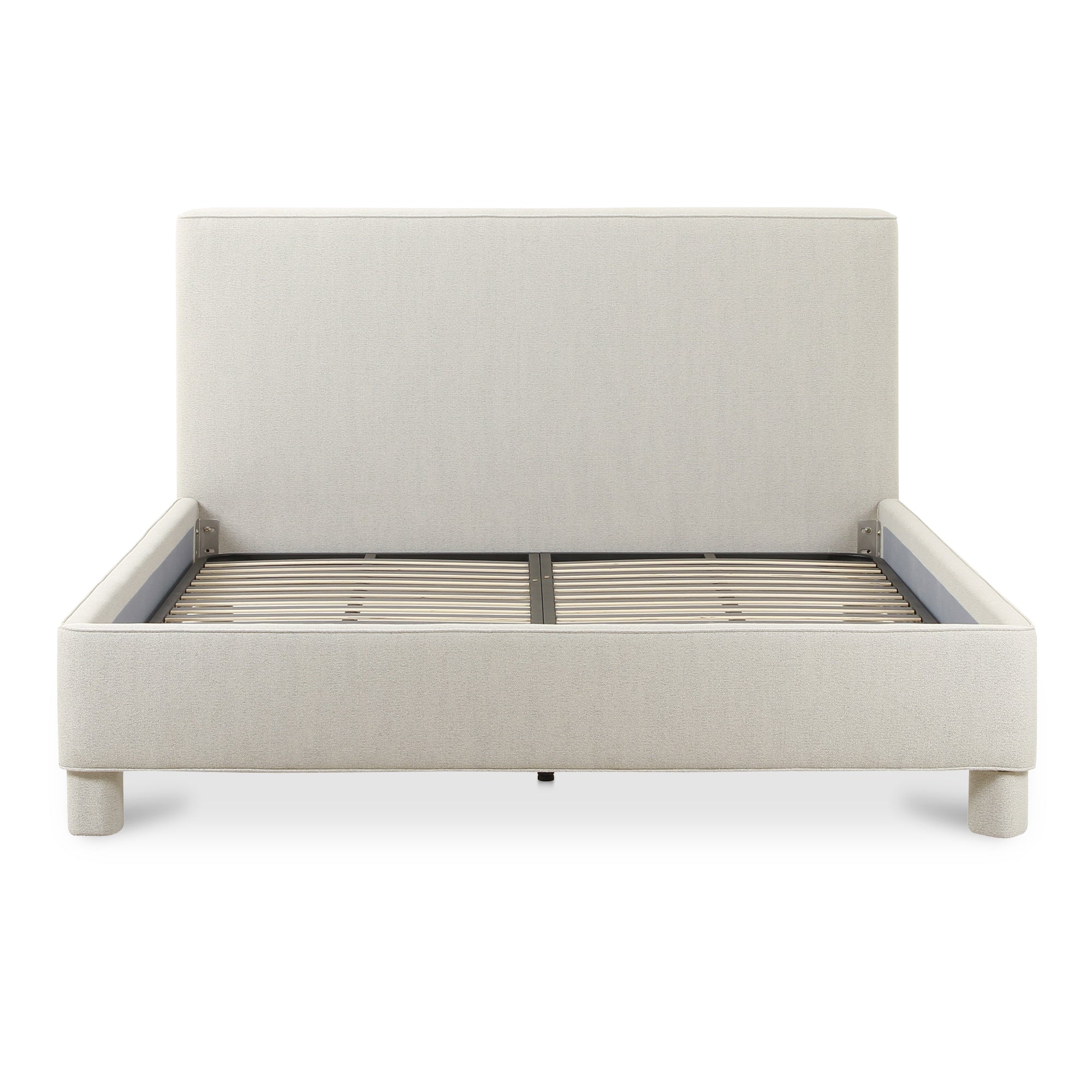 Ichigo Queen Bed Light Grey - Moes Home