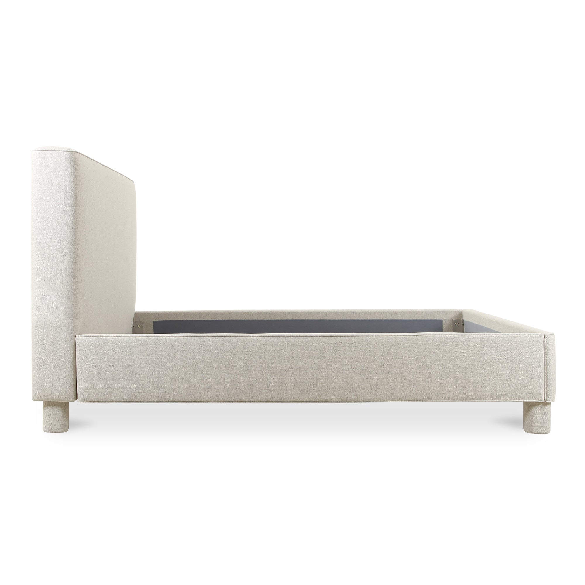 Ichigo Queen Bed Light Grey - Moes Home
