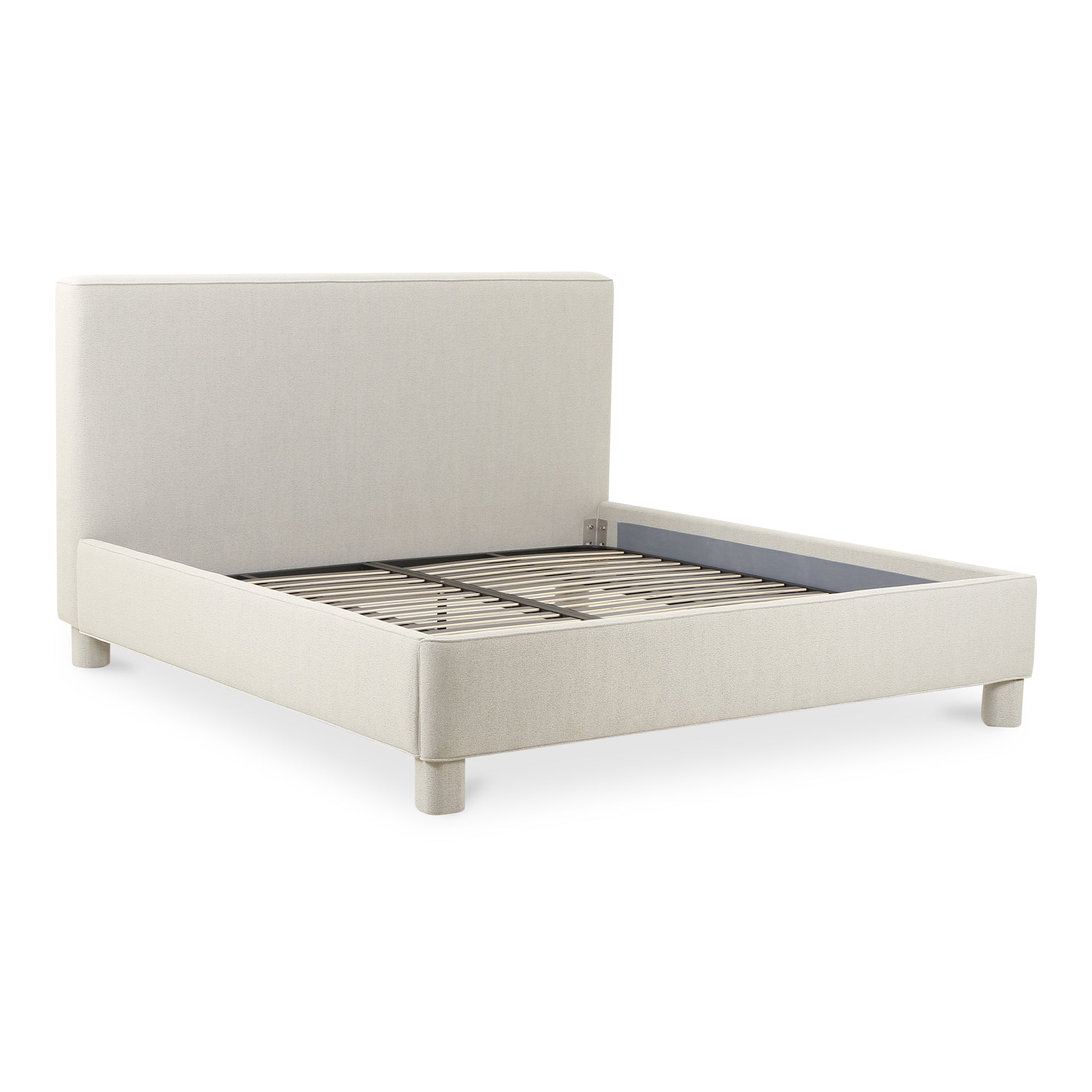 Ichigo King Bed Light Grey - Moes Home