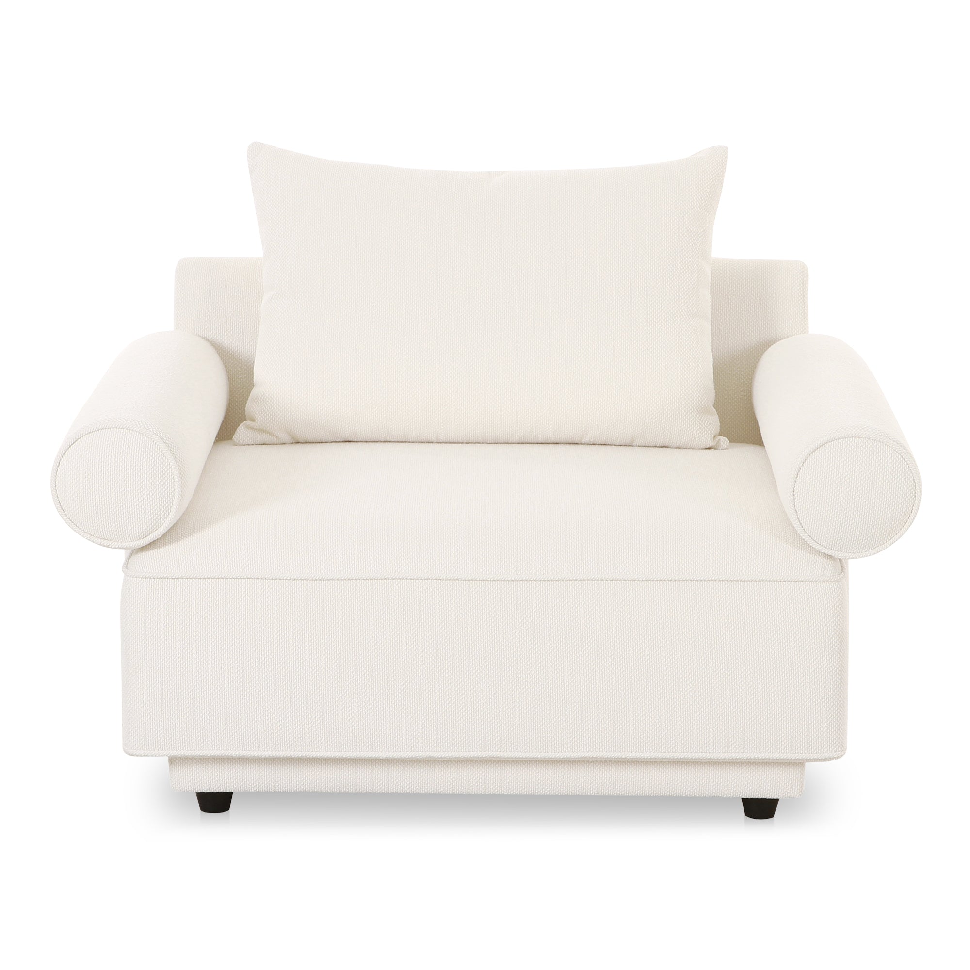 Rosello Armchair White - Moes Home