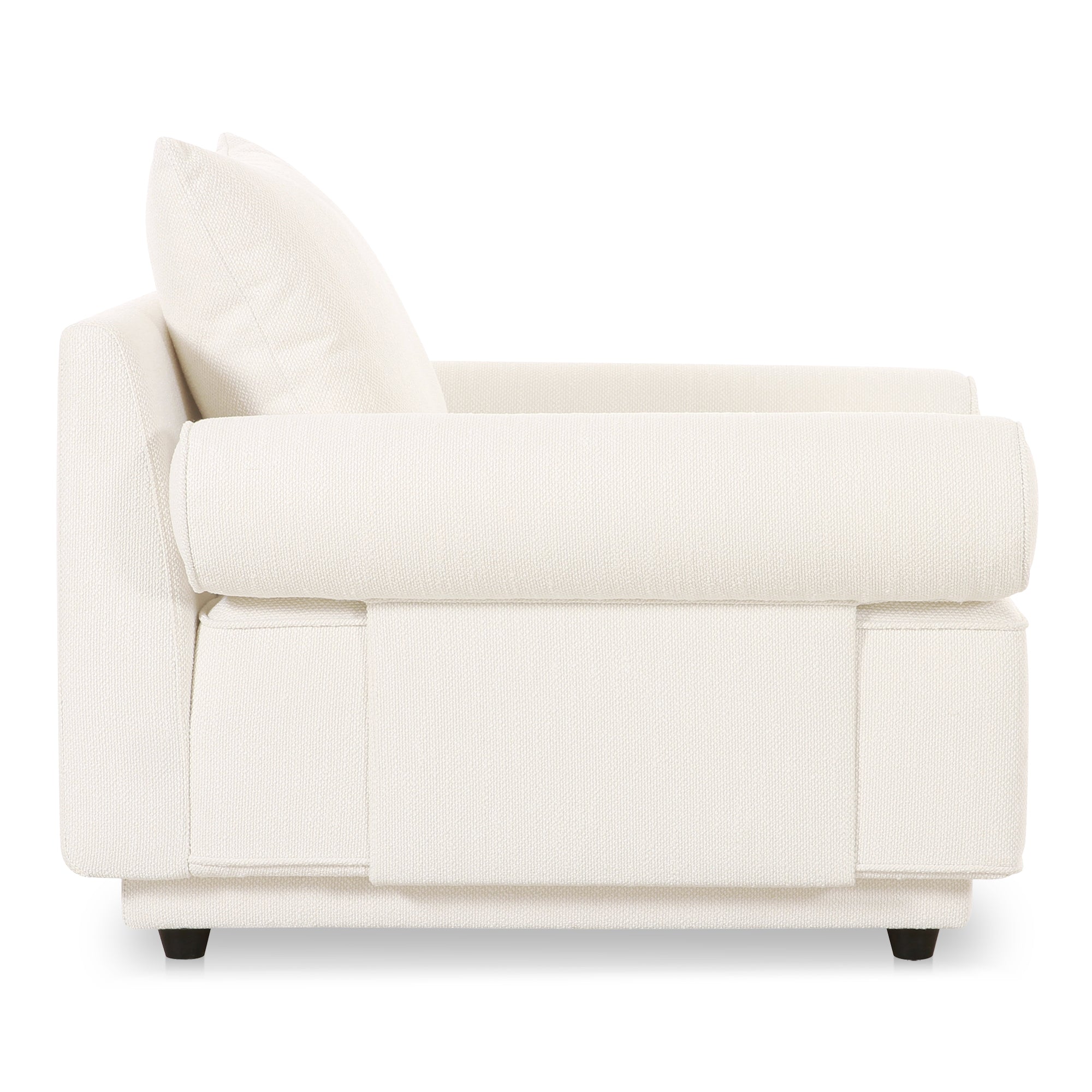 Rosello Armchair White - Moes Home