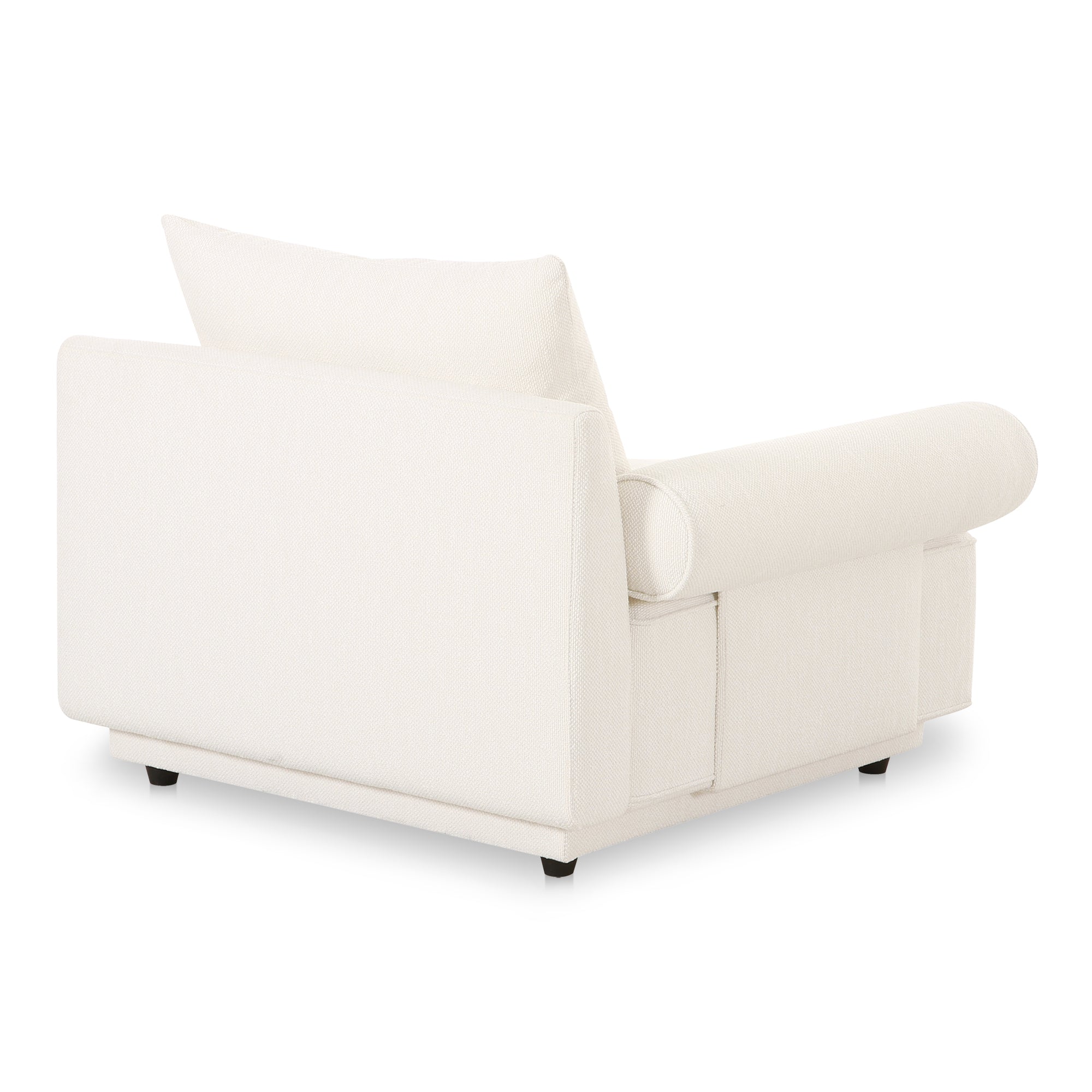Rosello Armchair White - Moes Home
