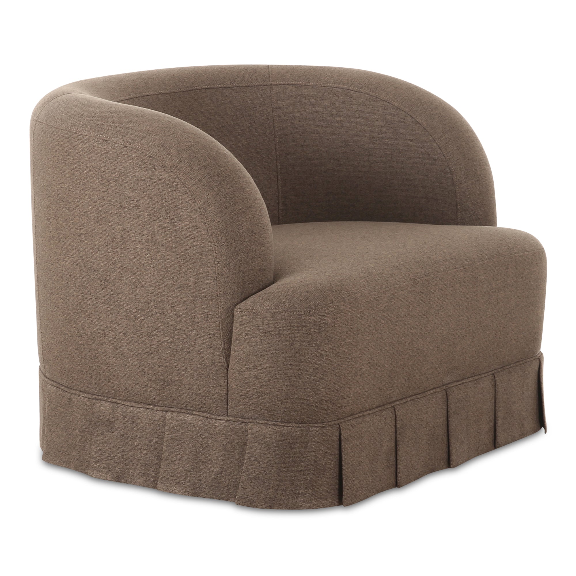 Maren Swivel Chair Beige