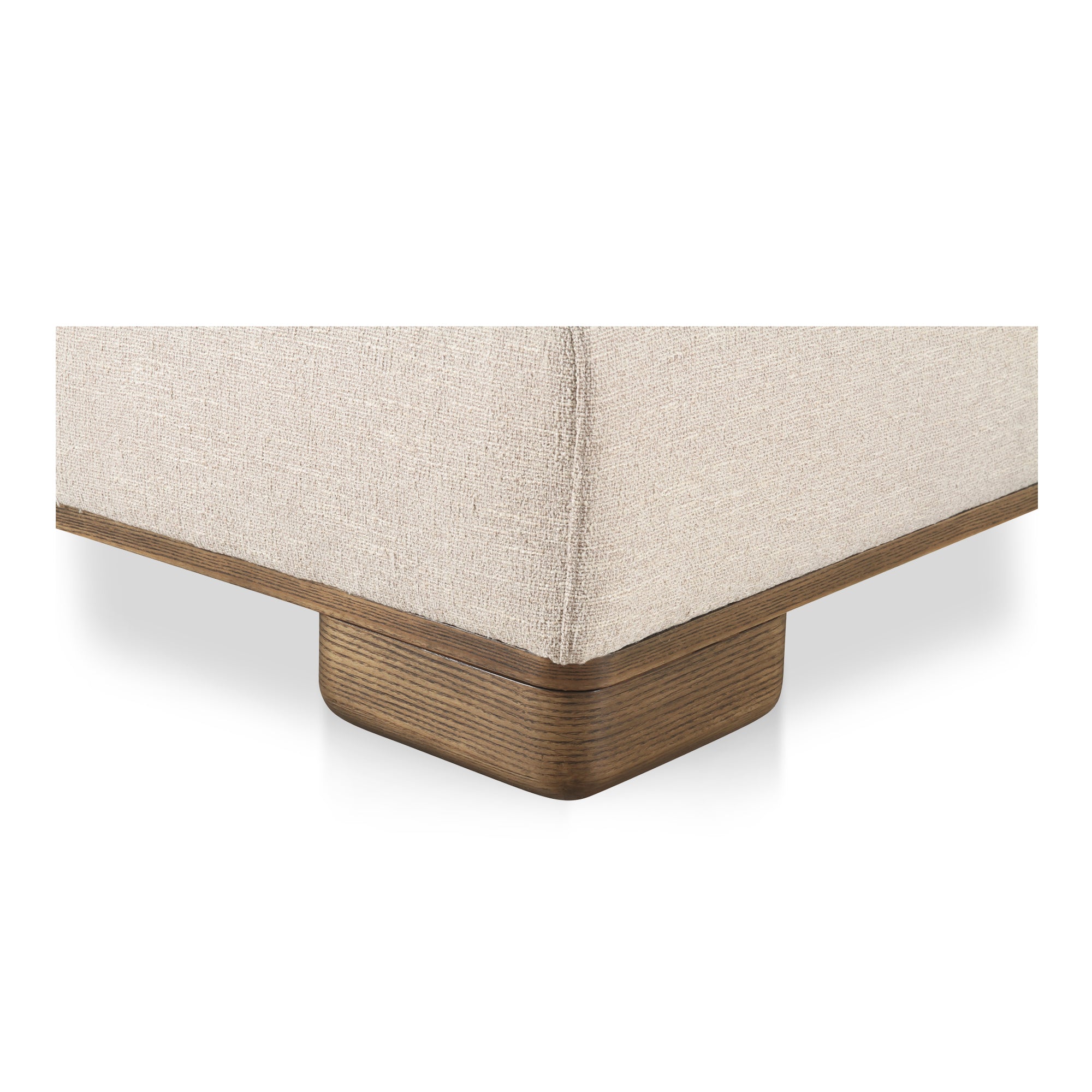 June Slipper Chair Oatmeal - Moes Home