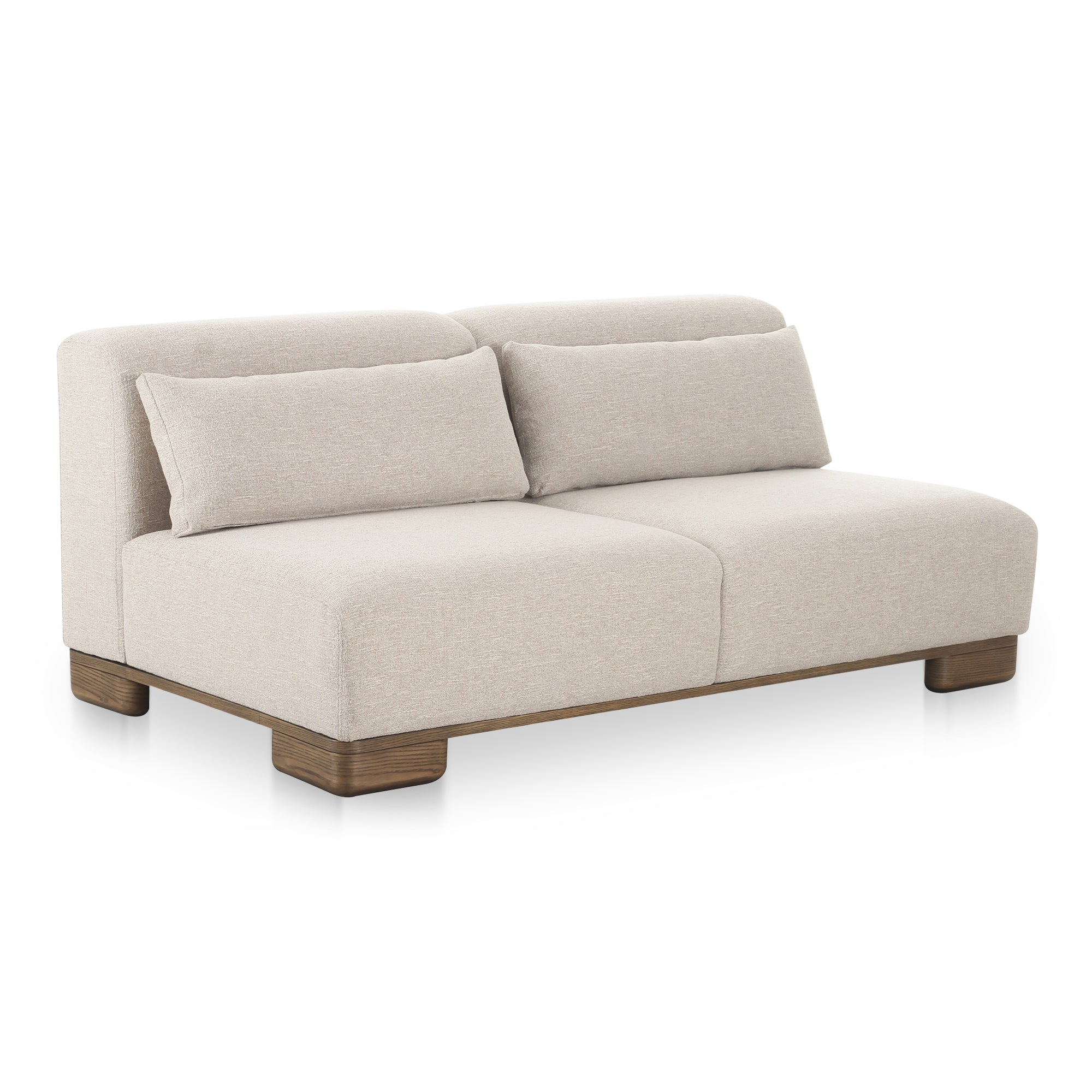 June Sofa Oatmeal - Moes Home