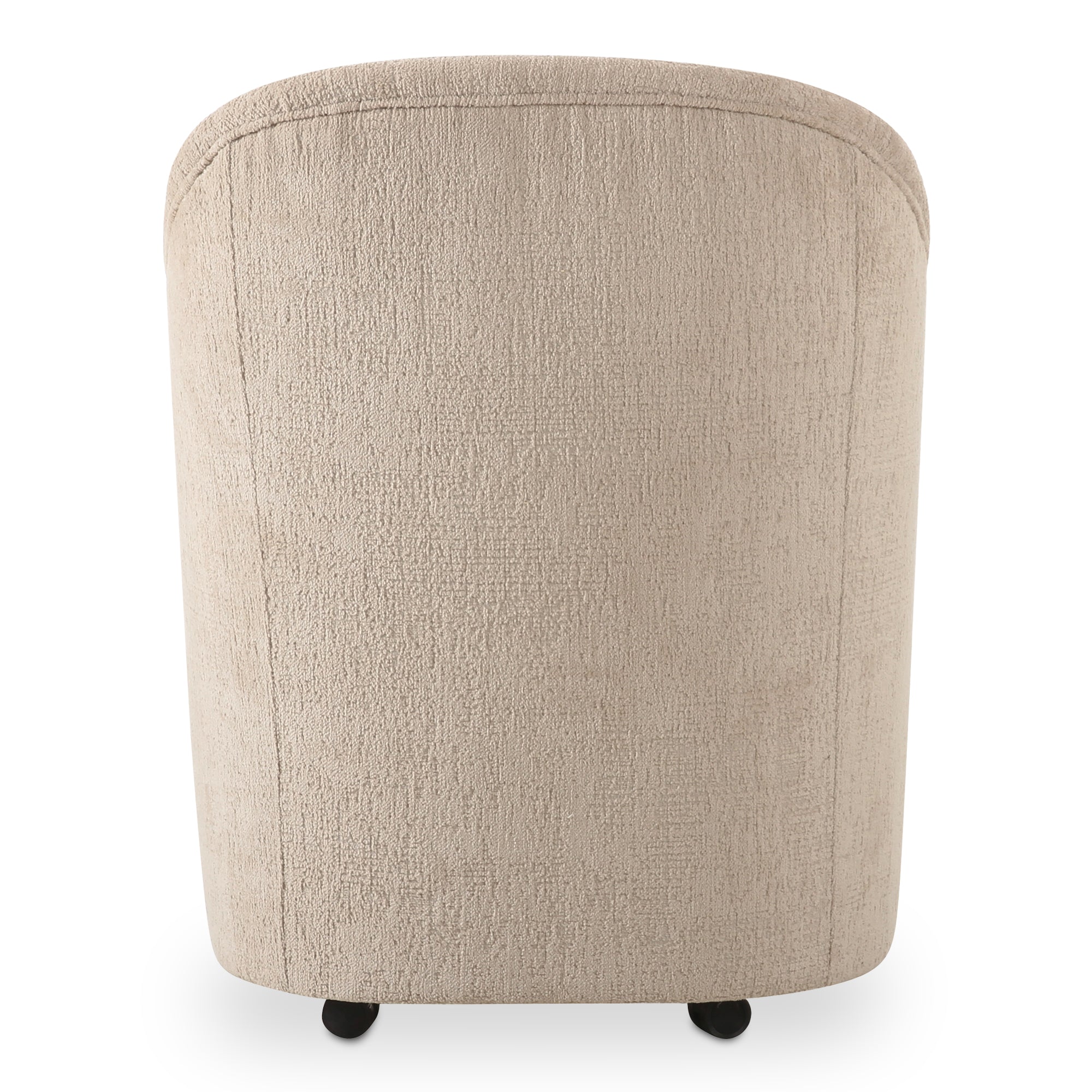 Drava Rolling Dining Chair Beige