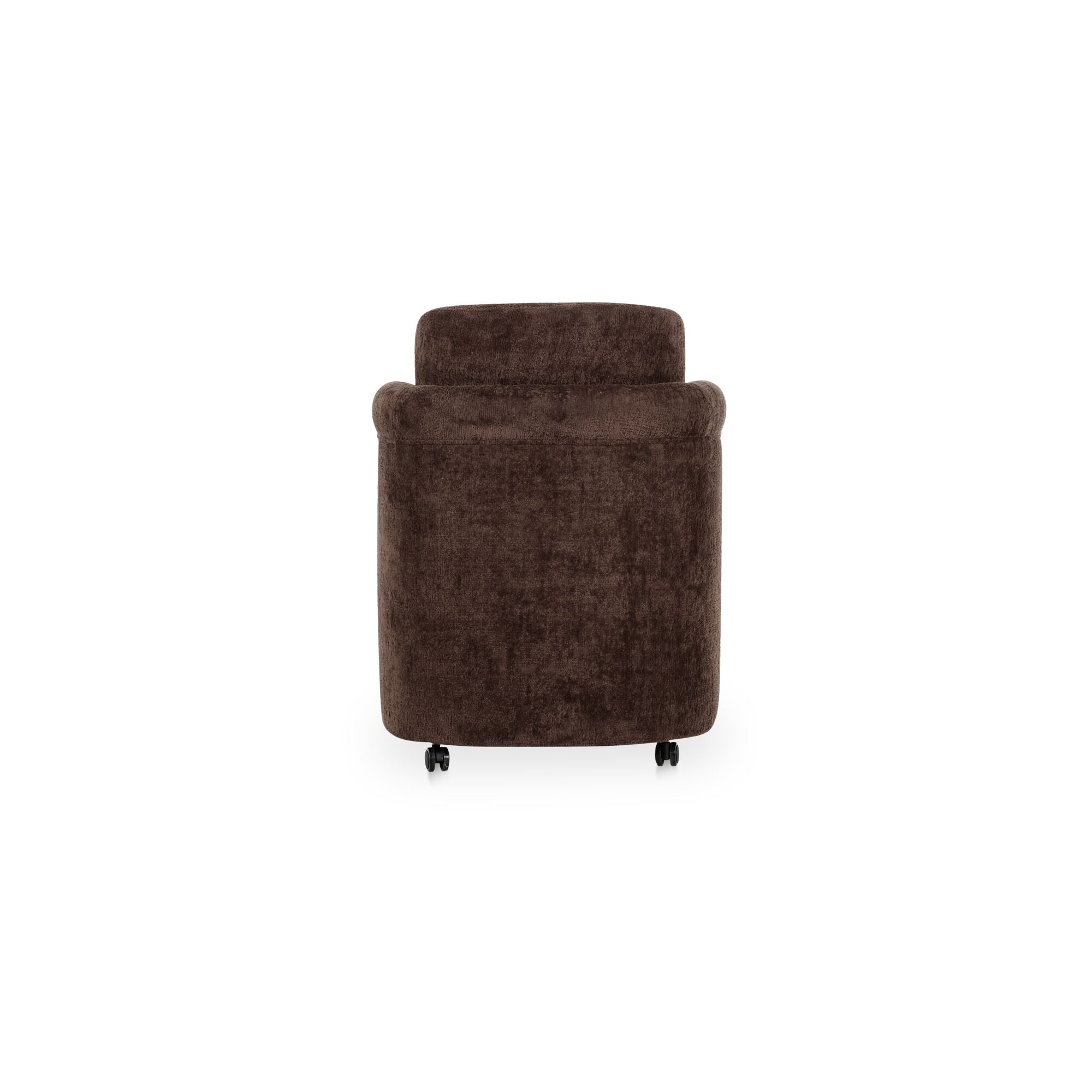 Mesto Rolling Dining Chair Taupe