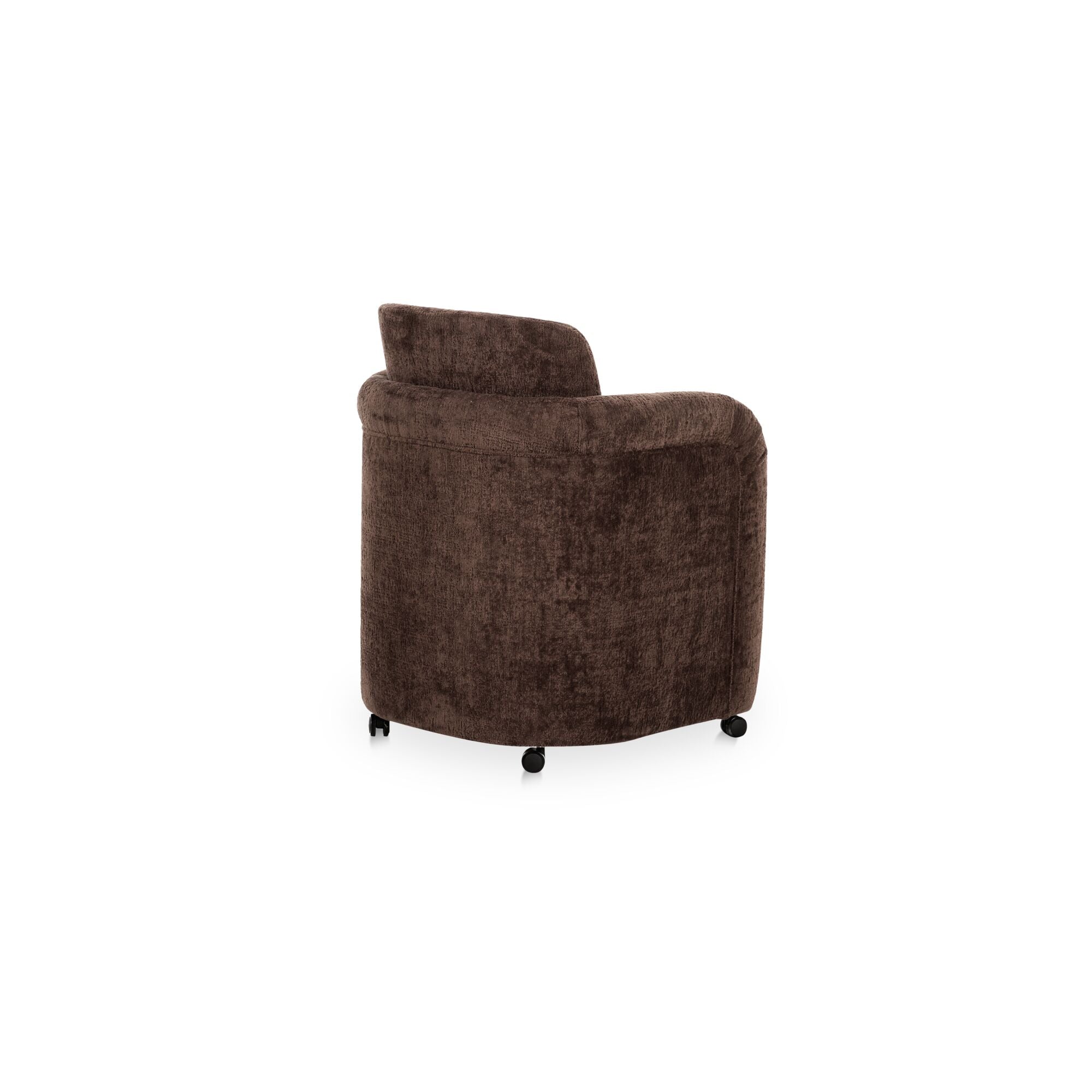Mesto Rolling Dining Chair Taupe