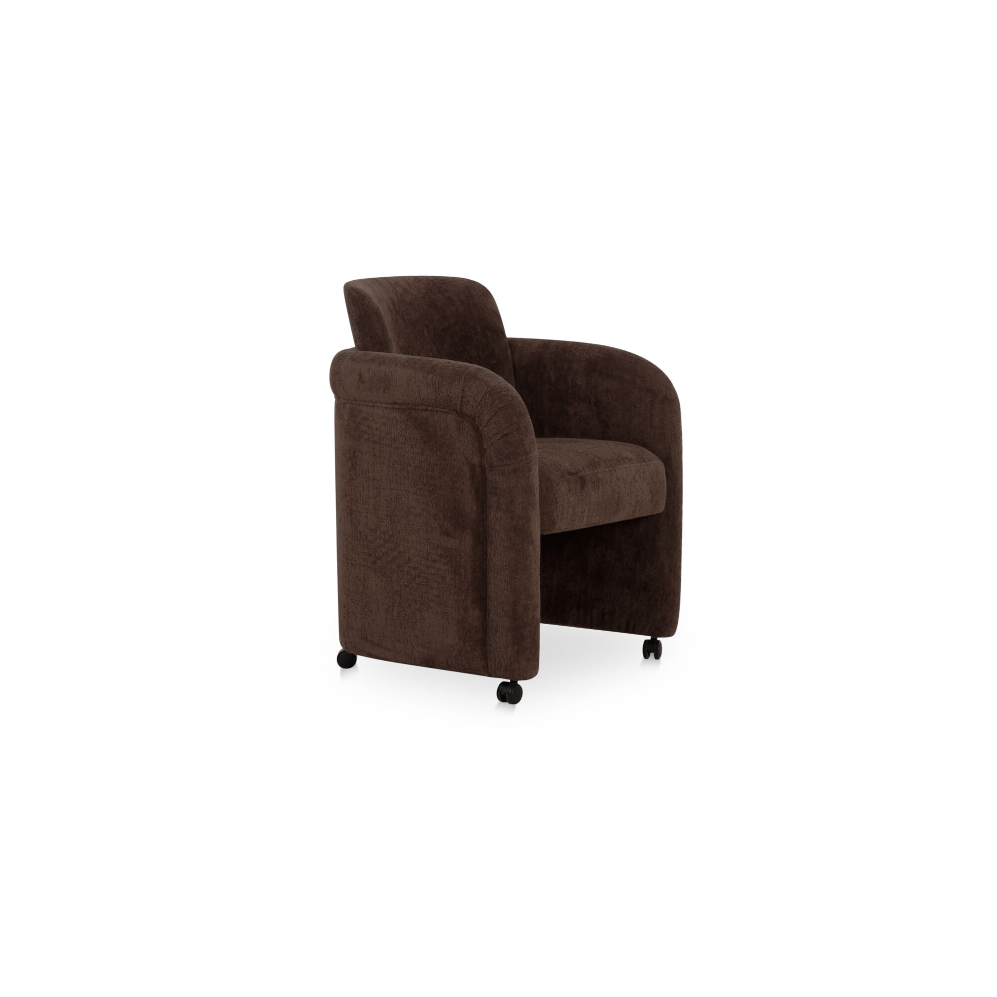 Mesto Rolling Dining Chair Taupe