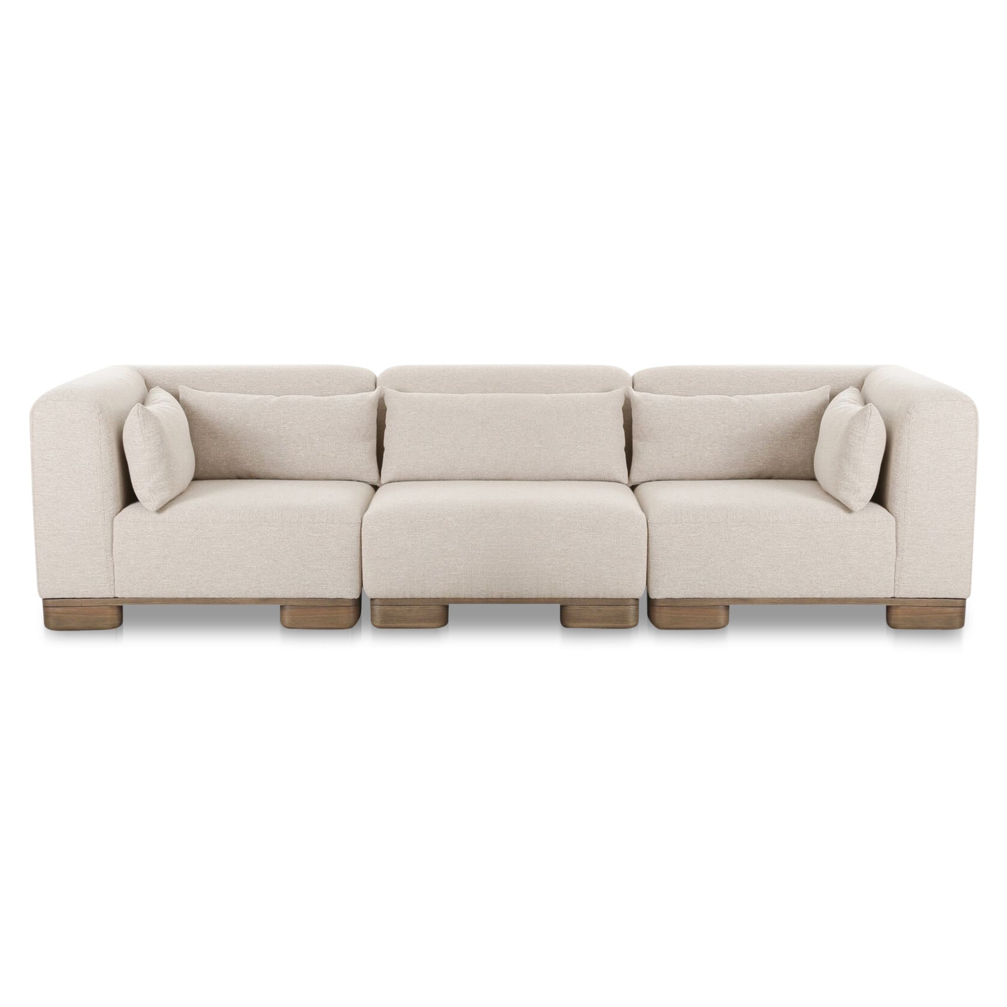 June Modular Sofa Oatmeal - Moes Home