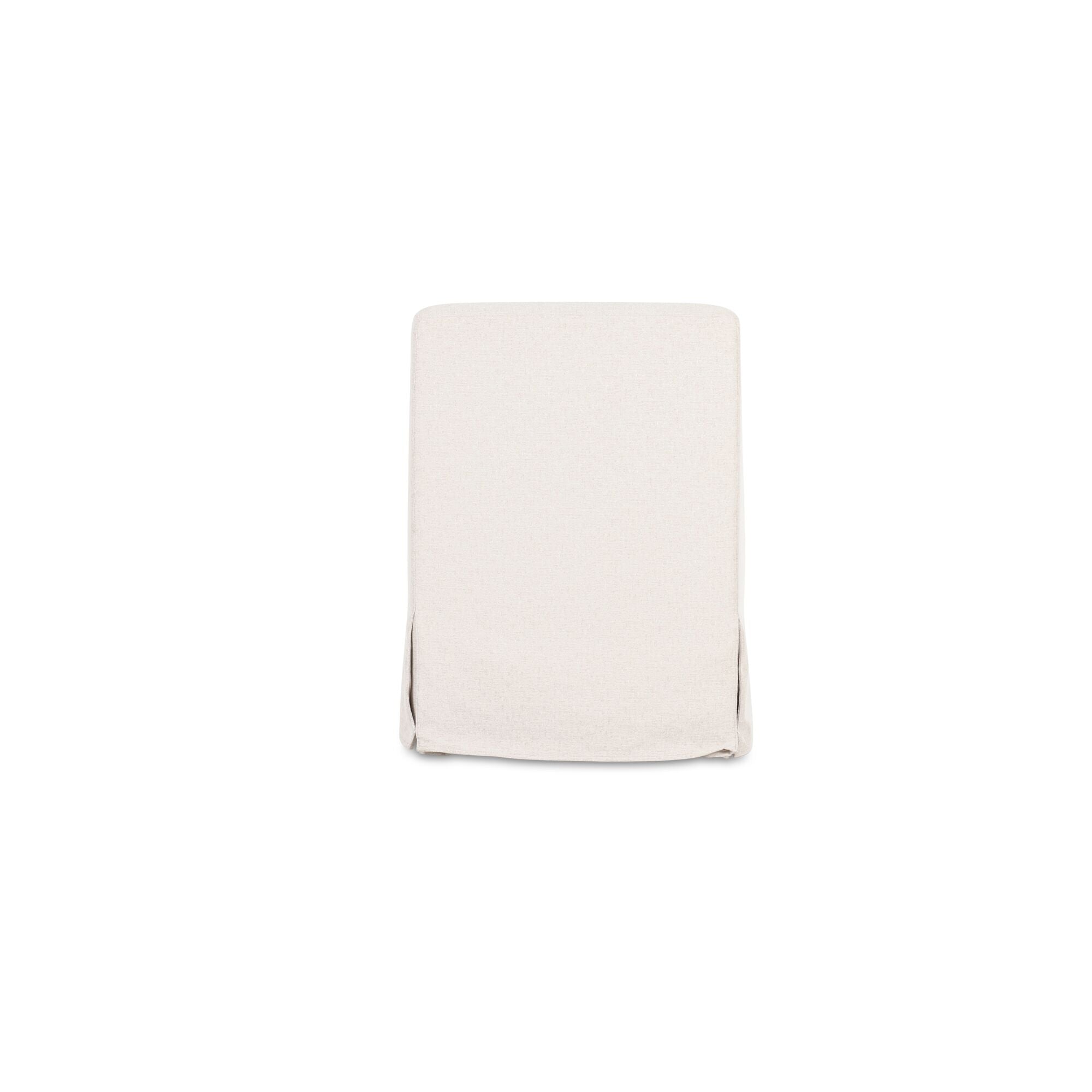 Lydia Slipcover Dining Chair Beige - Moes Home