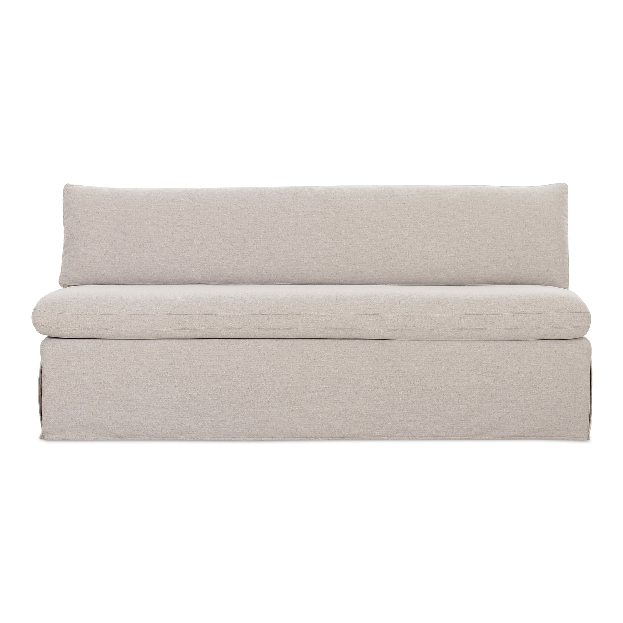 Fable Slipcover Dining Bench Beige - Moes Home