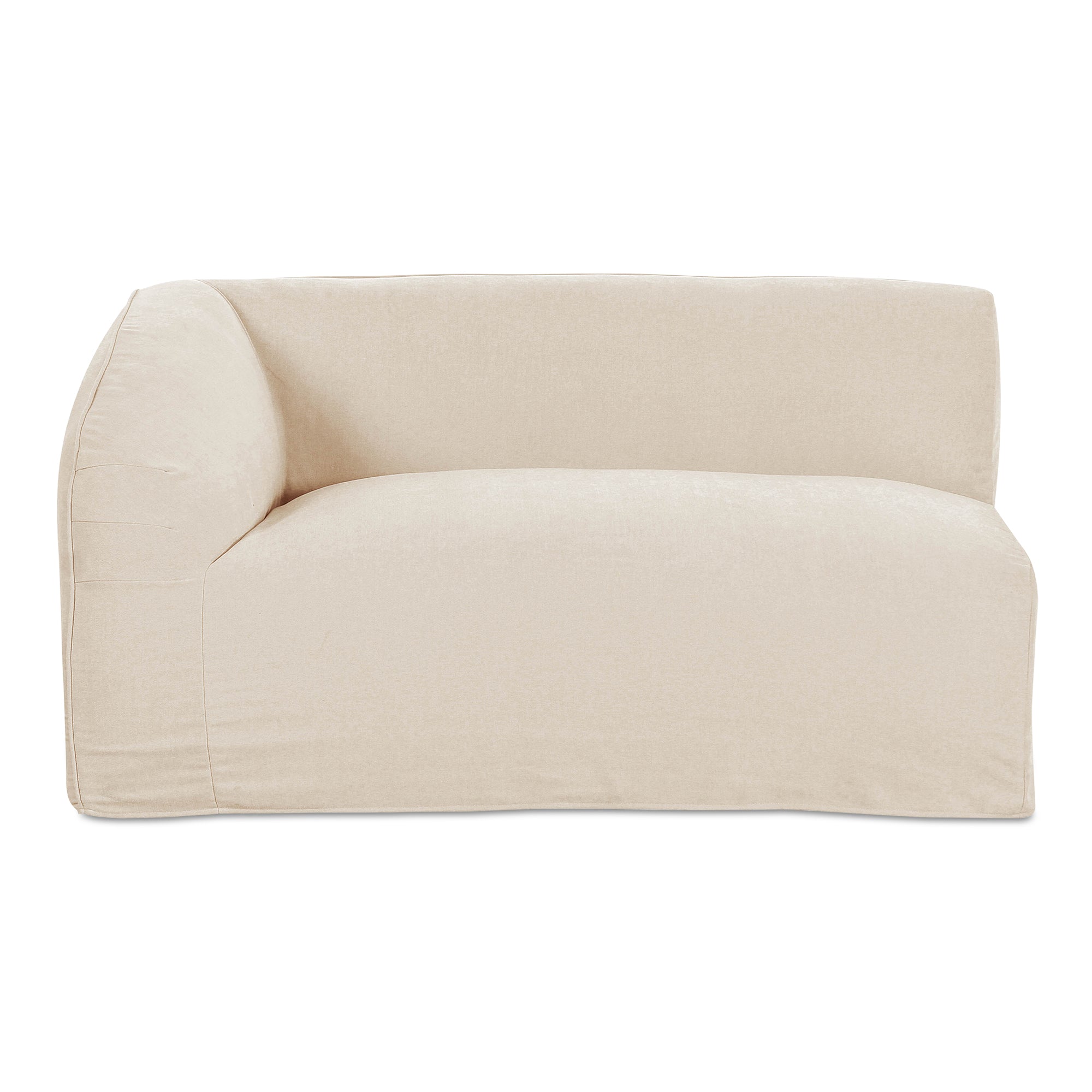 Isla Left Arm Facing Chair Beige